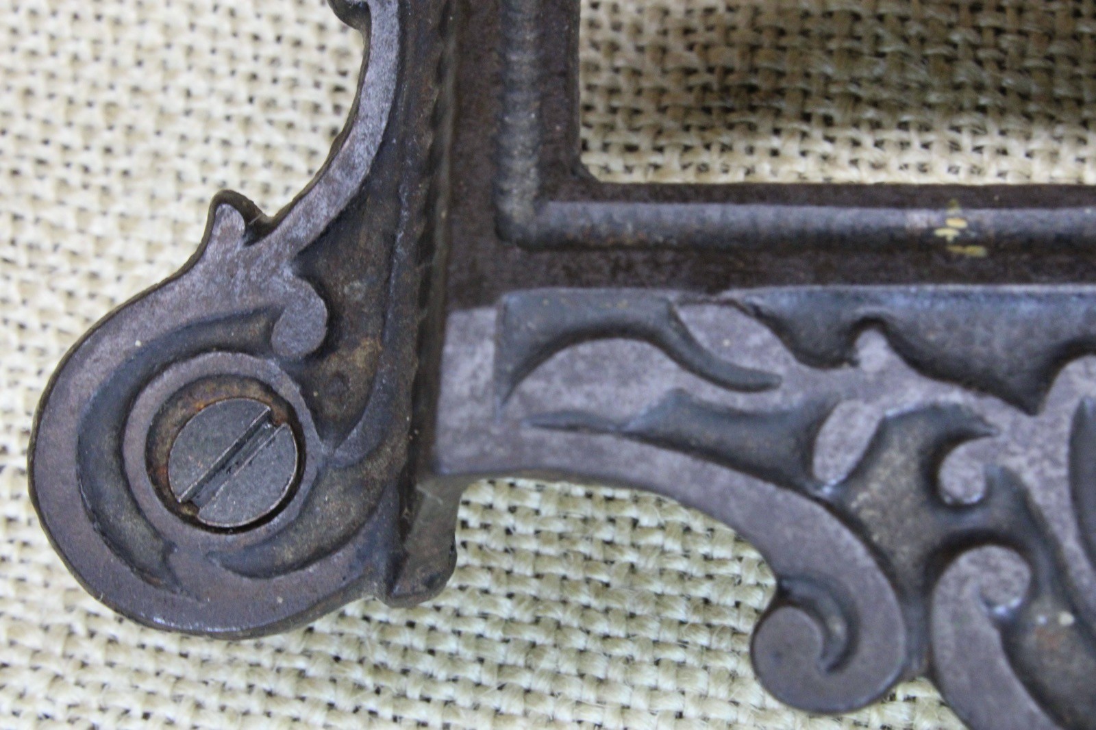 Old Apothecary Bin Pull Drawer Fancy Card Holder Handle 5 1/4″ Drug Store Glass