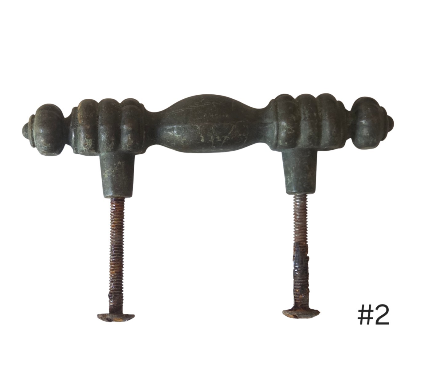 Vintage Keeler Brass Co KBC N4037 Set 4 Brass Drawer Pulls Colonial Revival