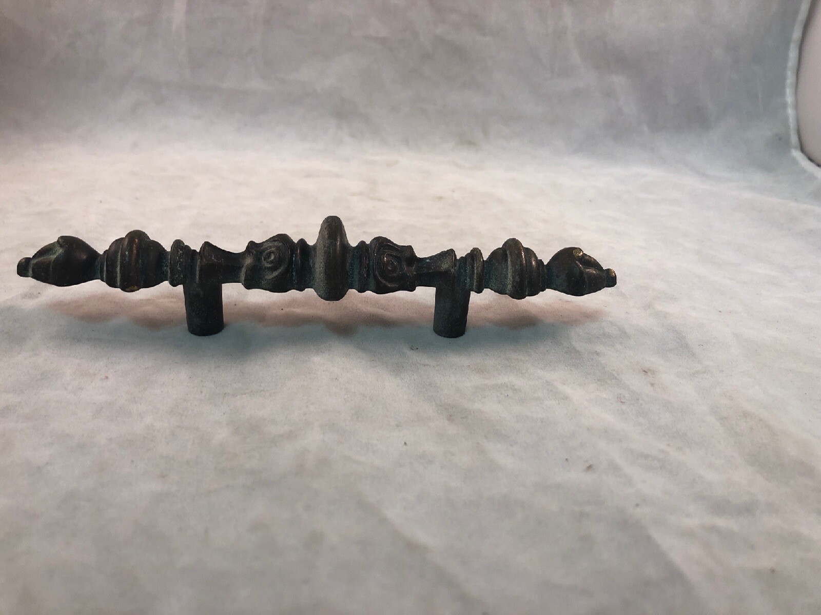1 Vintage Ornate Brass Dresser Cabinet Desk Drawer Pull Handle 6″ Canada CH 1730