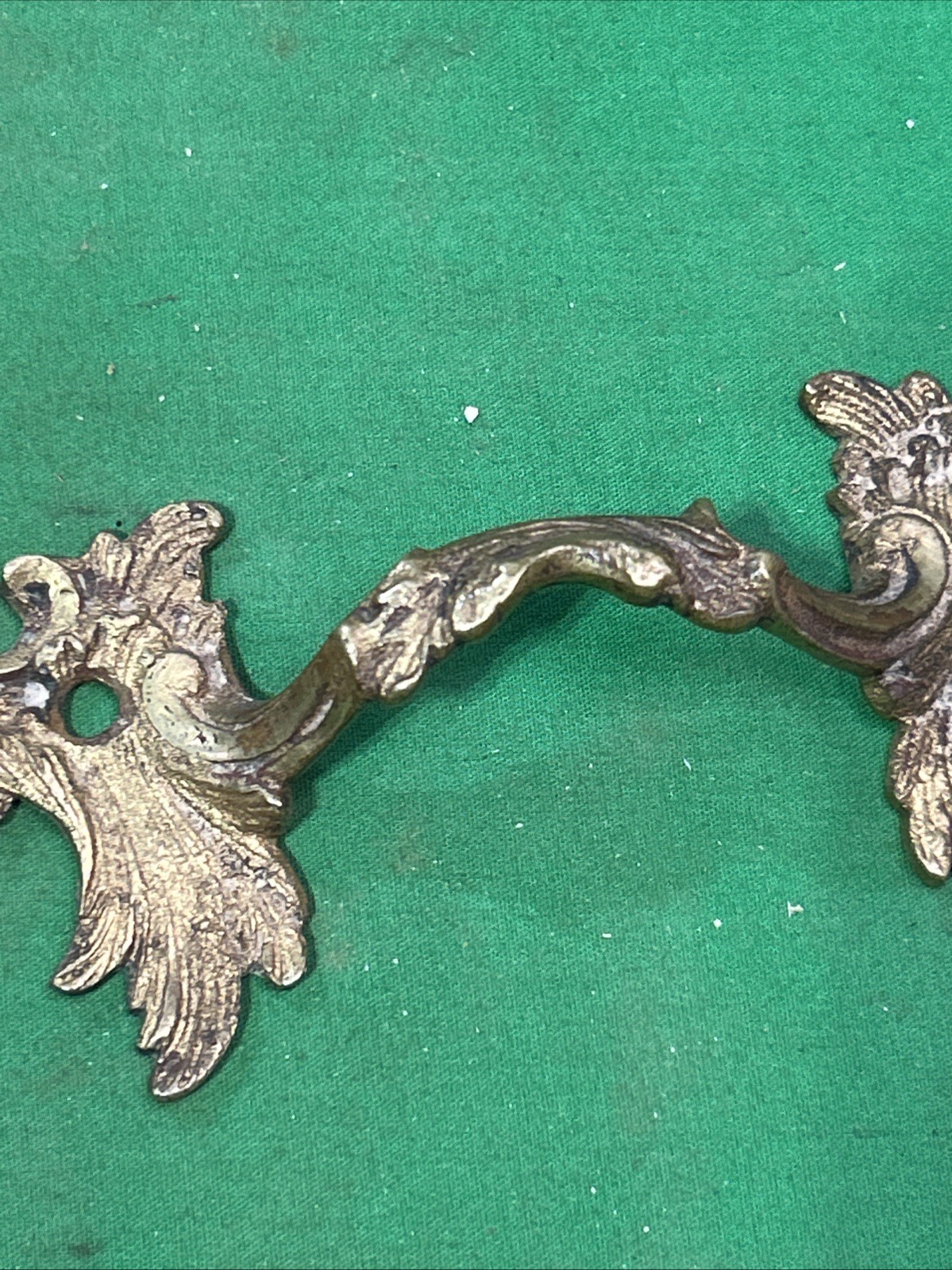 Vintage Pull French Provincial Drawer Pull 7 3/4” Long 4″ Center