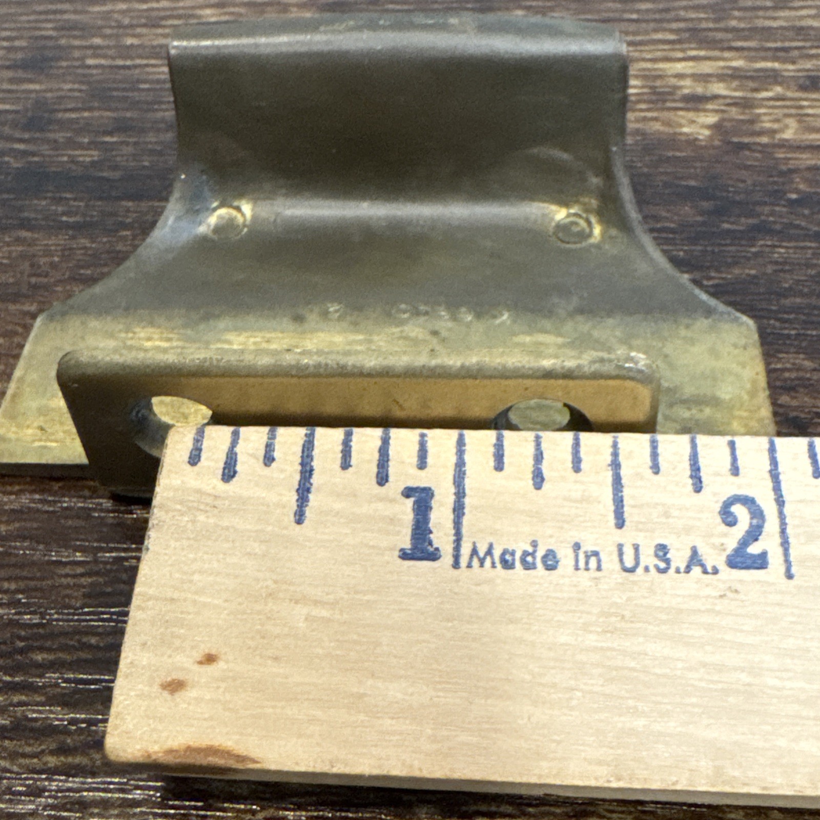 Drexel Precedent Drawer Pulls 4 Brass Handle Edward Wormley Mid Century Vintage