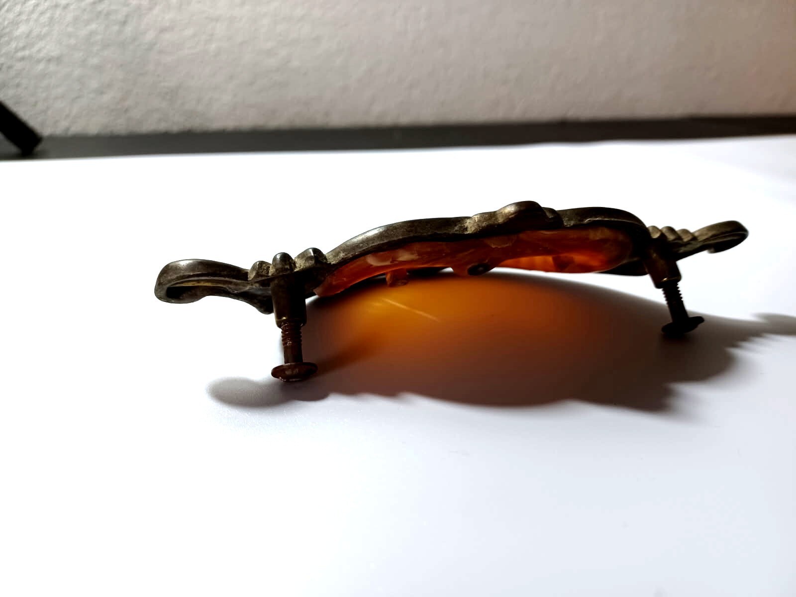 Antique Keeler Waterfall Dresser Drawer Pulls – Bakelite – Set of 3