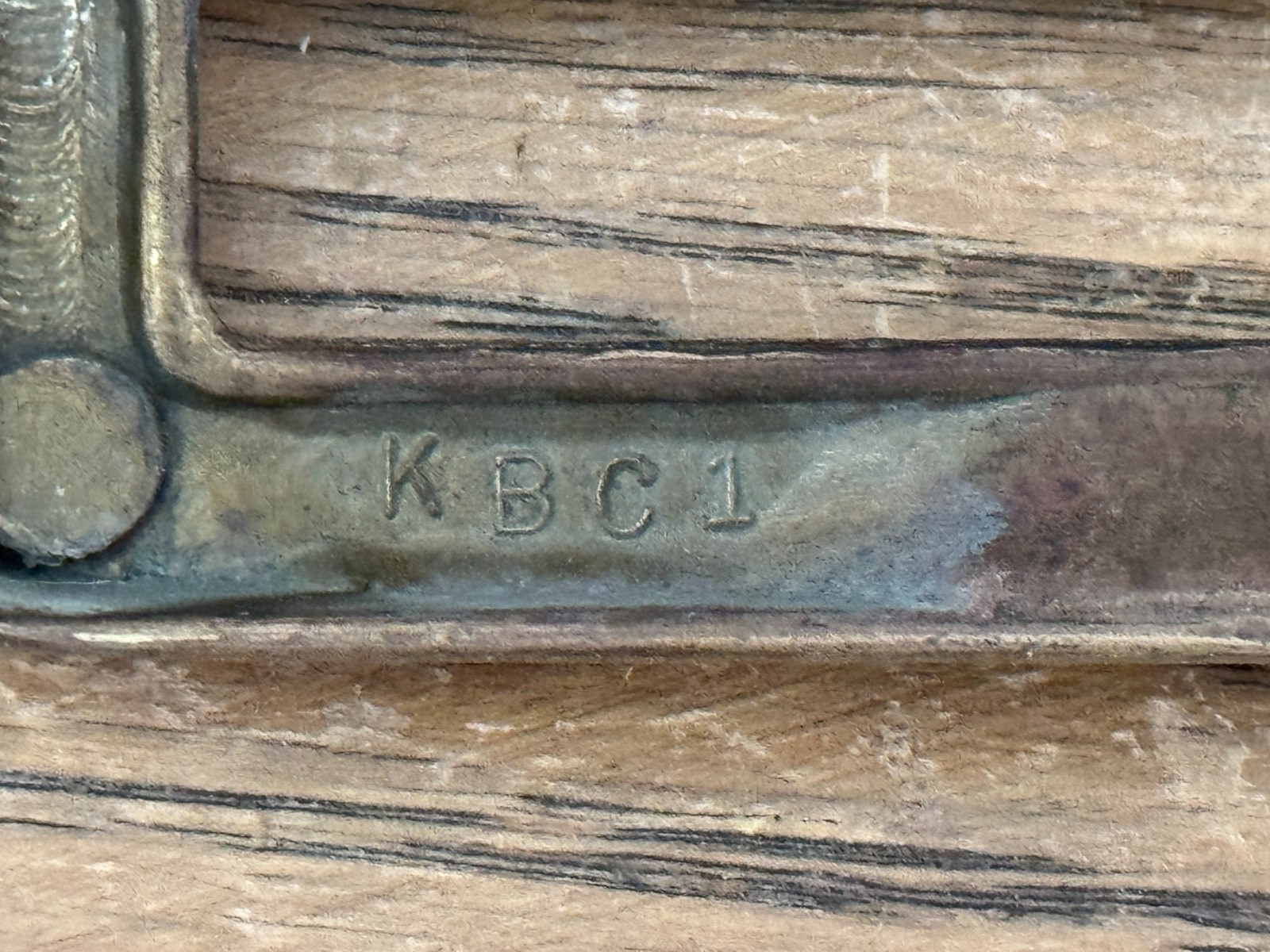 Original Drexel Delray Drawer Pull Handle Brass KBC N08153 5 3/4″ c-c