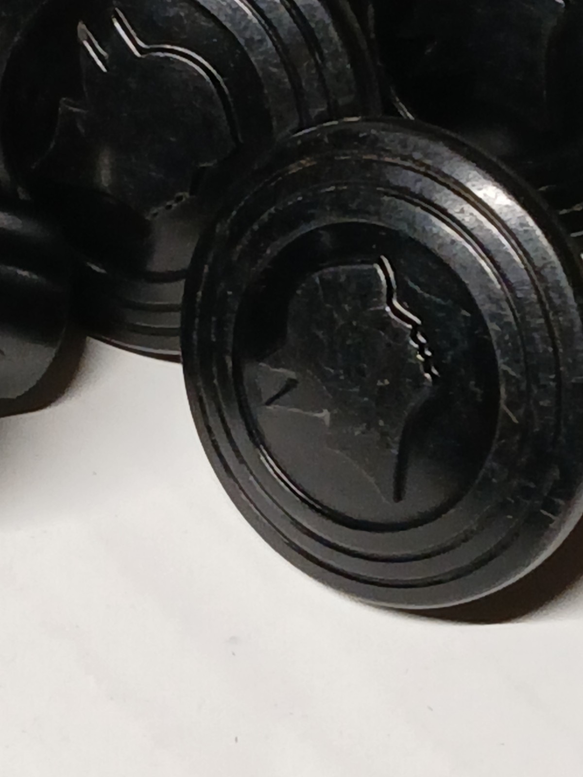 Lot of 10 Mercury Head Winged God Man 1- 1/2 inch Knob Cap Pulls