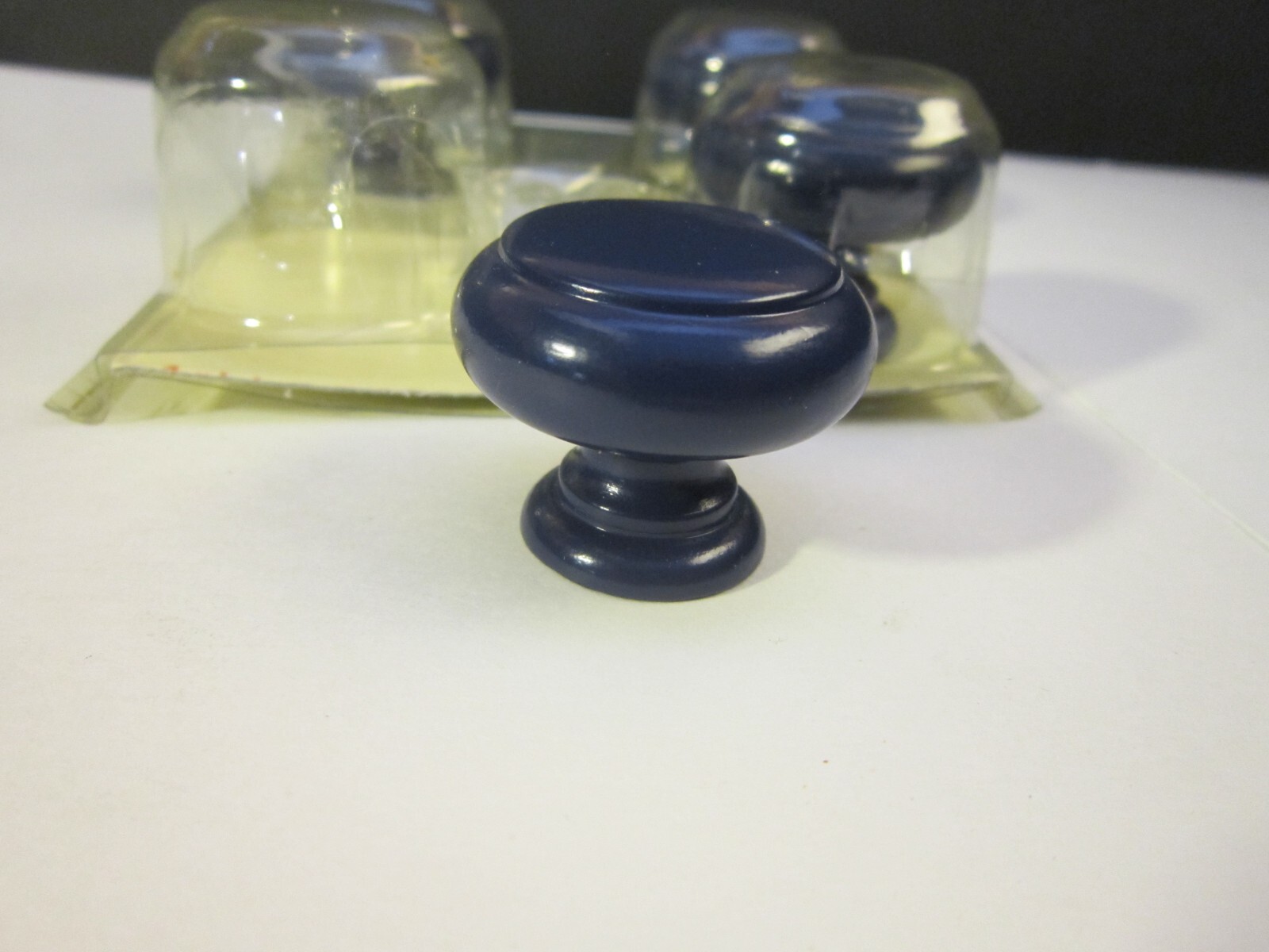 Project Basics NAVY BLUE Knob Drawer Pulls Liberty Hardware Set Of 4 NEW #T16