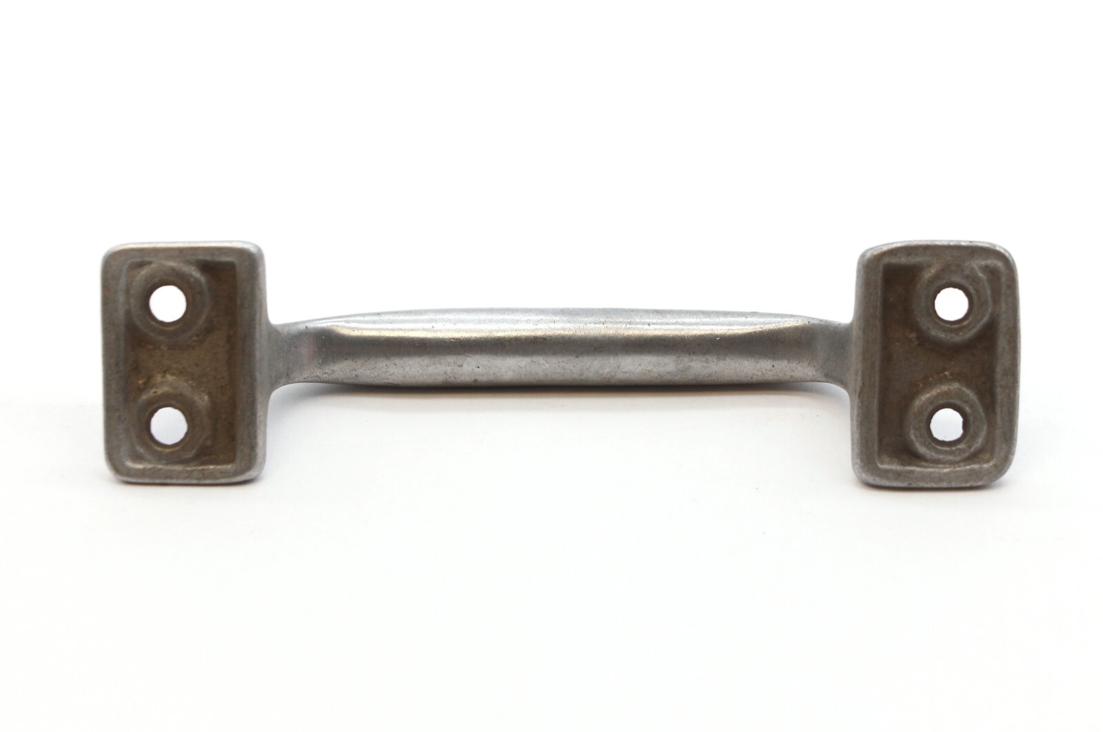 Vintage Classic 4.75 in. Nickel Finish Brass Bridge Drawer Pull