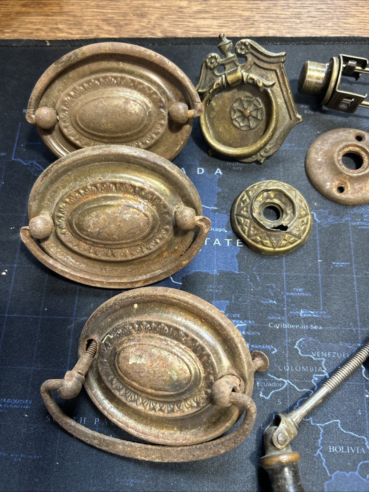 Antique/Vintage Door/Drawer/Cabinet Hardware Lot
