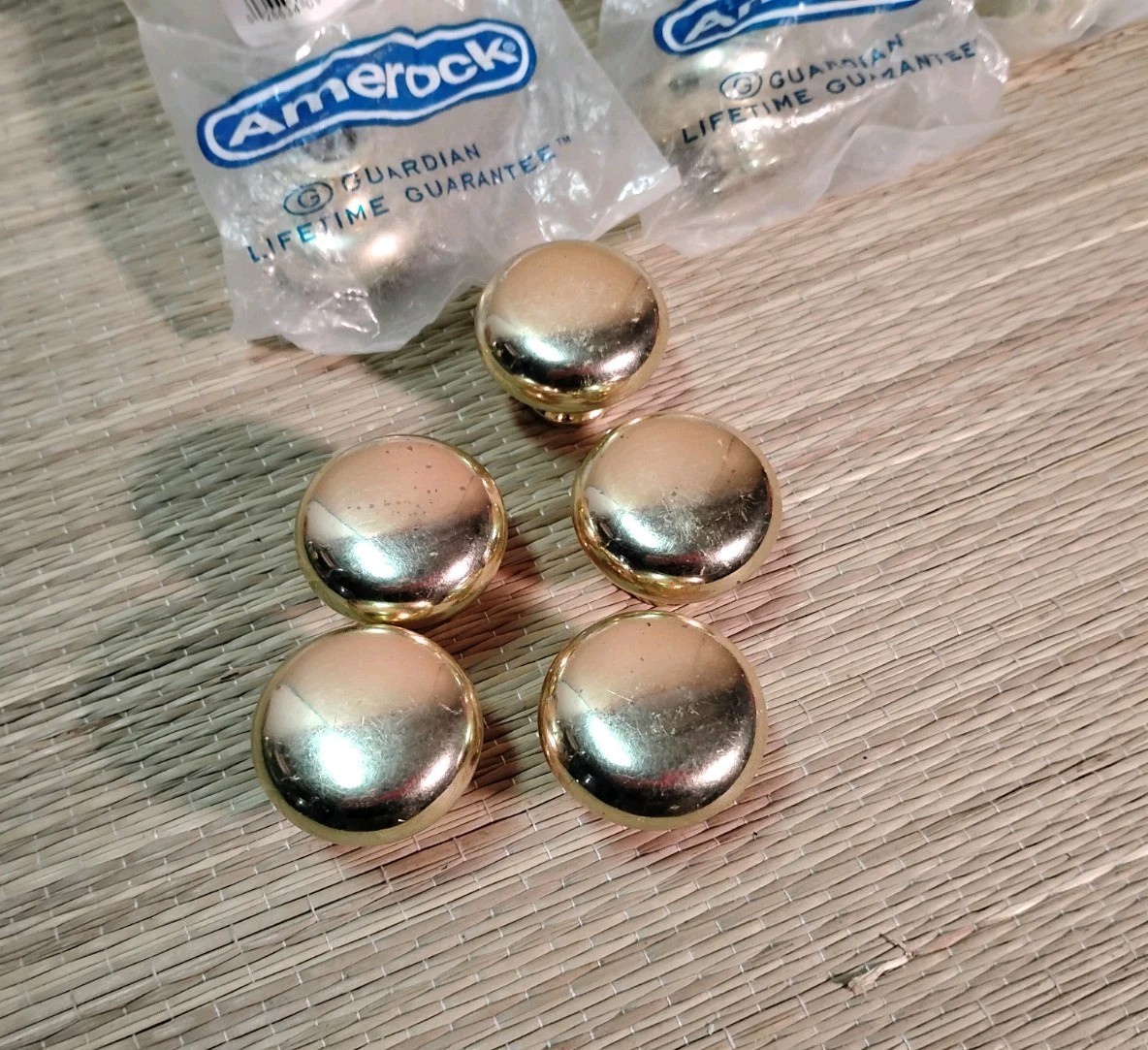 Amerock Brass Drawer Pulls