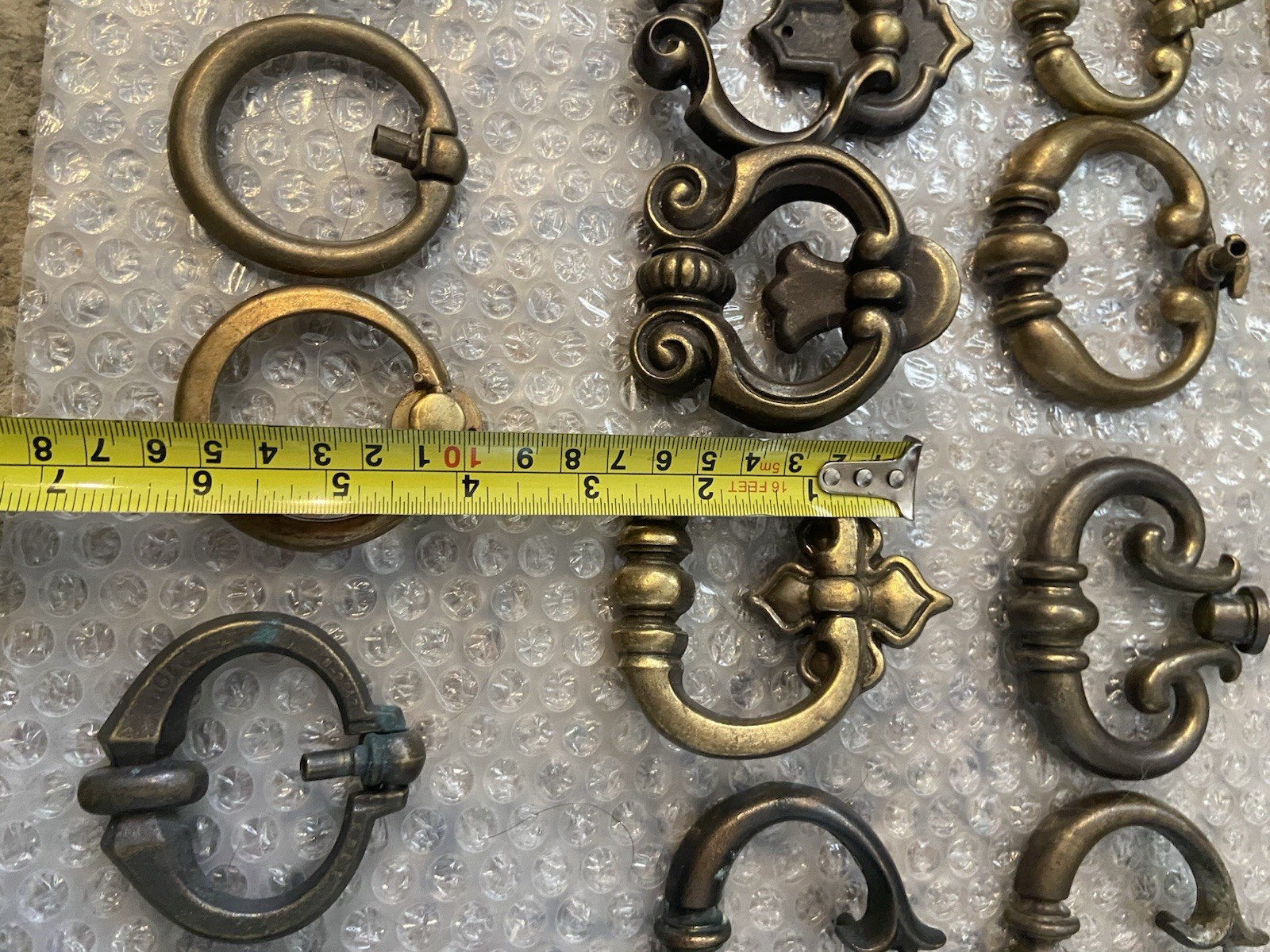 Vintage Cabinet Pulls 26 pcs. AMEROCK KEELER BRASS CANADA & Others