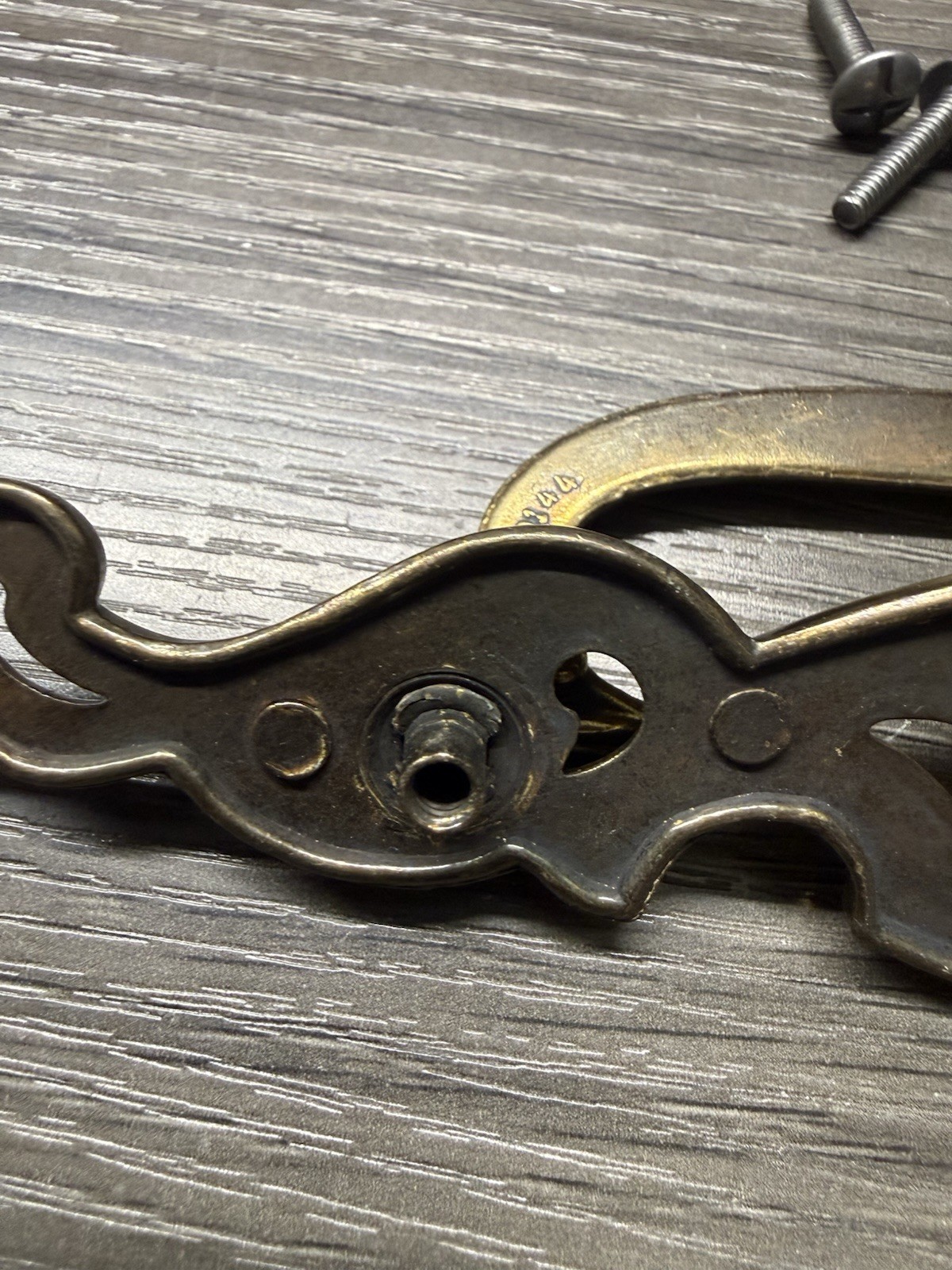 Vintage Keeler Belwith BIG Brass Cabinet Drawer Handle Pull 8.5”KBC N07996 (52)