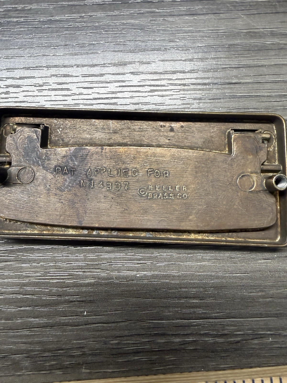 Vintage KBC Henredon 14337 Campaign Drawer Handle Pull Drexel Pavillion(64)
