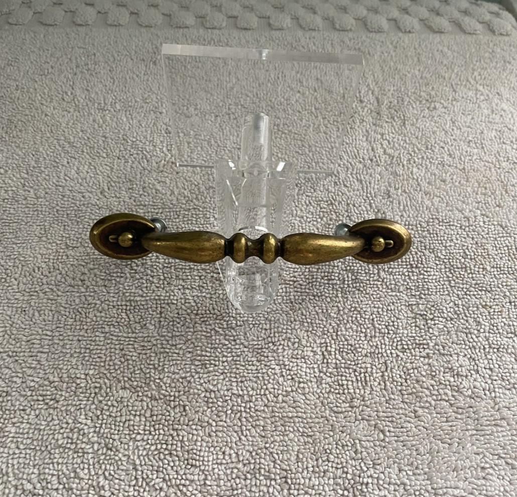 Vintage Drawer Pulls Brass 1985 Traditional