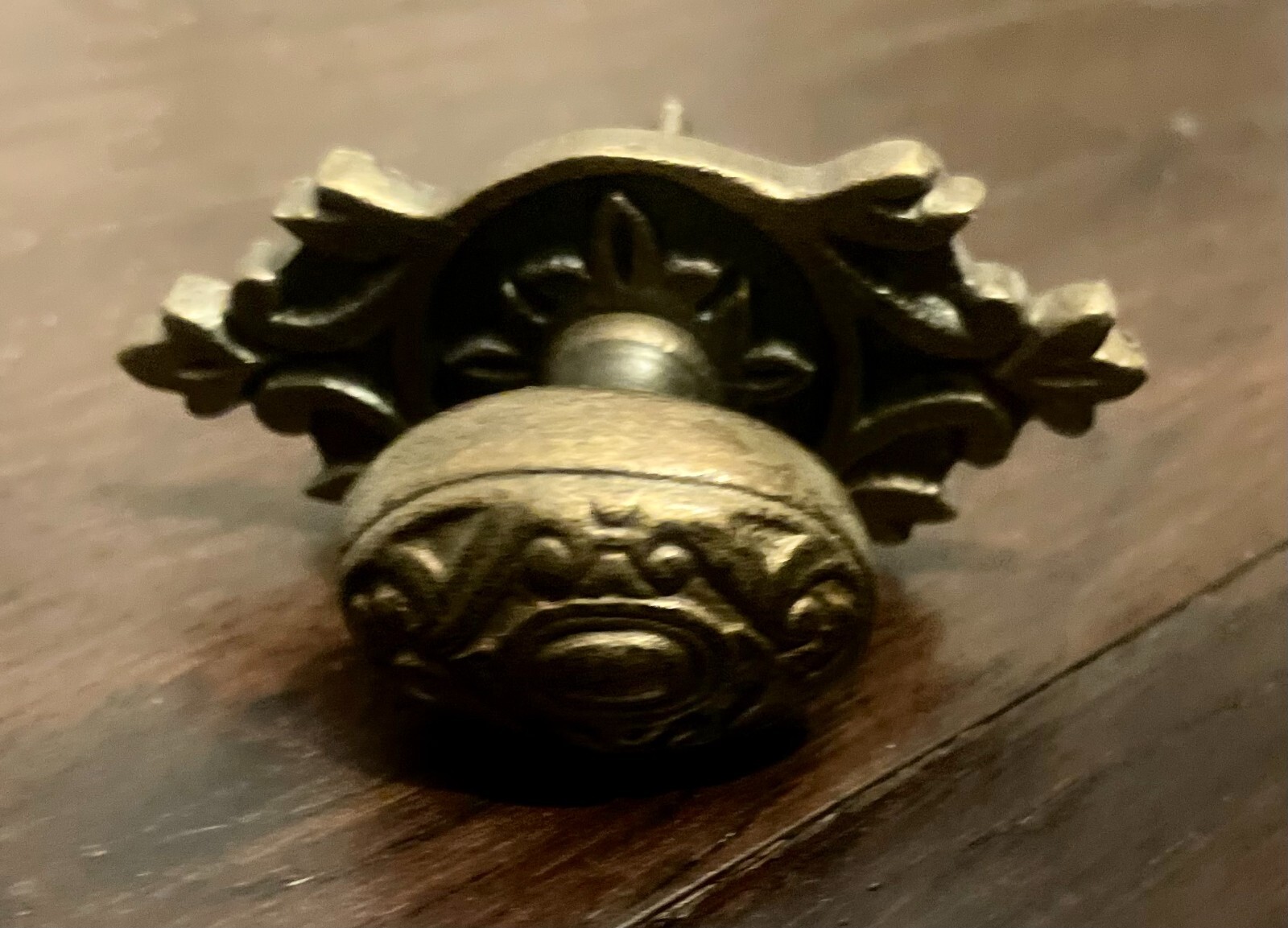 Antique Heavy Brass Drawer Pull Hardware Handle Cabinet Door Knob with backplate