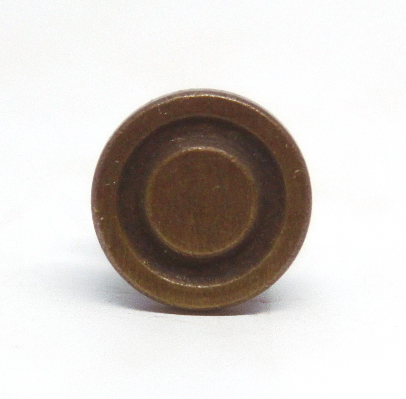 Vintage 0.5 in. Round Barrister Bookcase Drawer Cabinet Knob