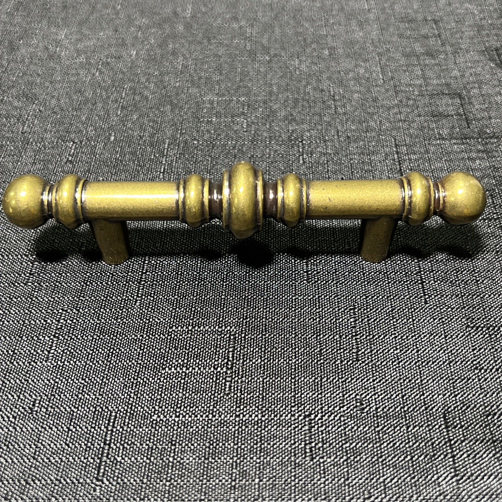 NEW Amerock Vintage Cabinet Handle Drawer Pull Burnished Brass /Zinc 5 1/8 742-1
