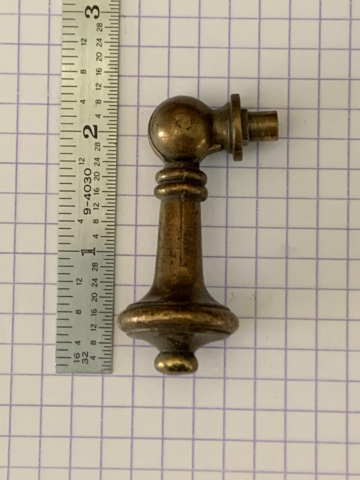 Original Drexel Esperanto Drop Drawer Door Pull
