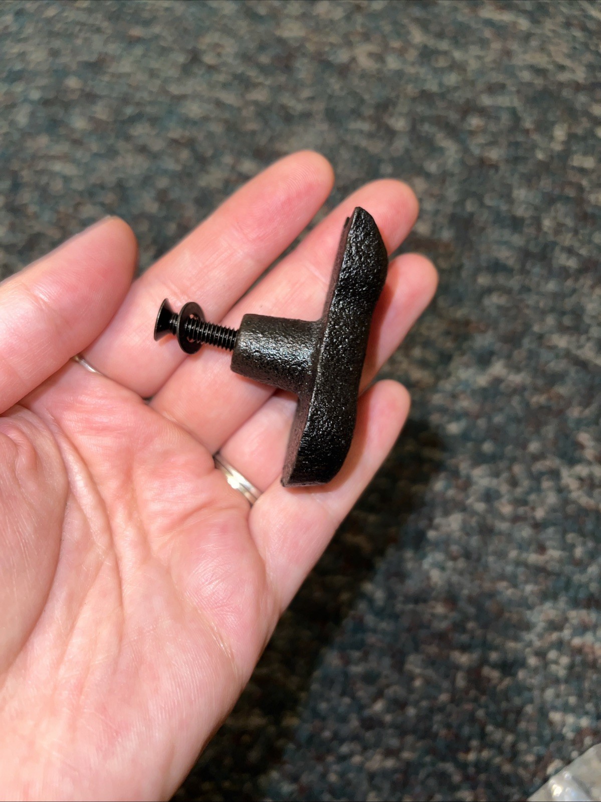 Cat Drawer Handle Pull Knobs Cast Iron Drawer Knob Black