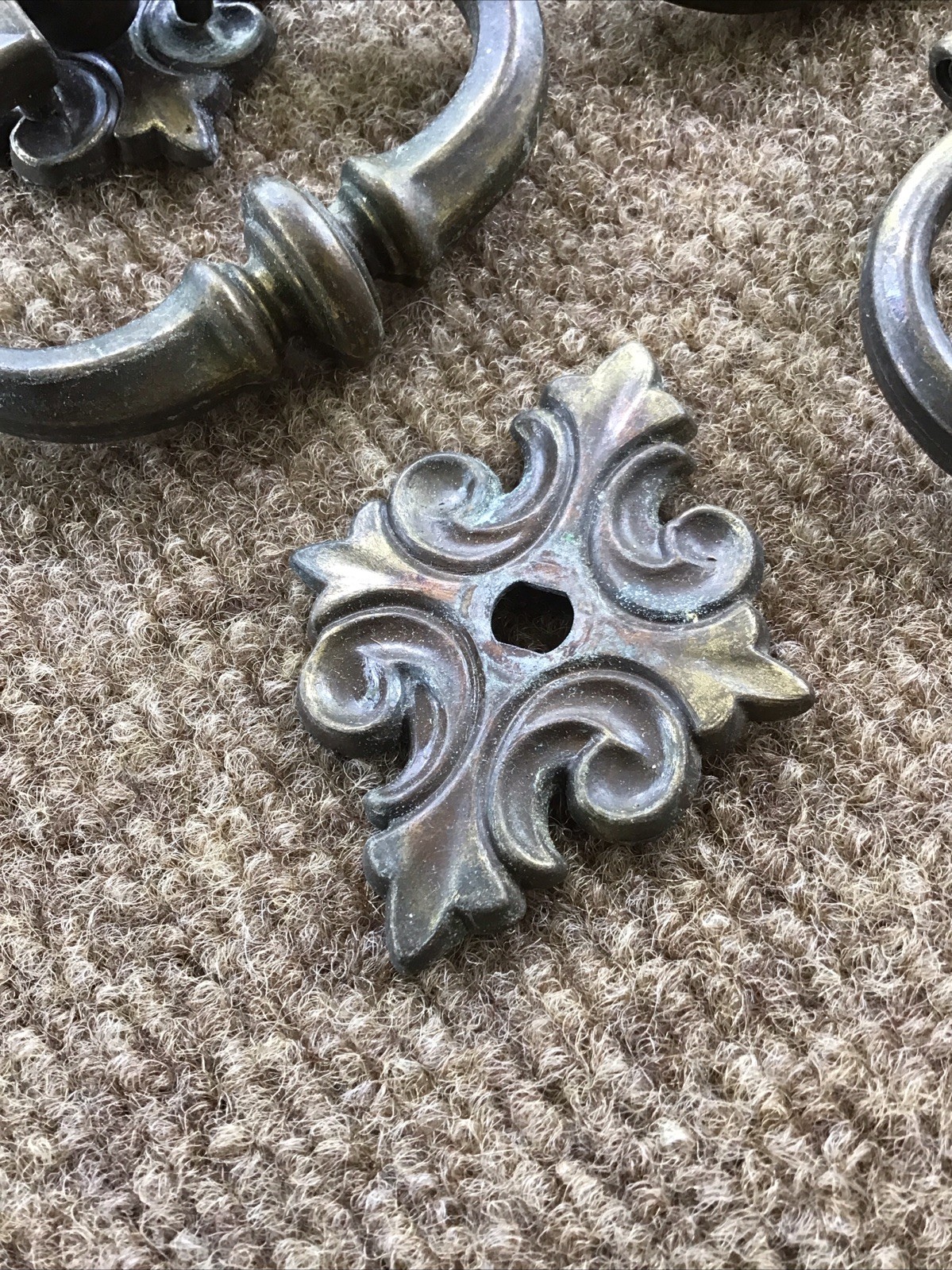Lot of 5 Amerock Heavy Drop Bail Drawer Dresser Pull Handles 1460 / 1461 Canada