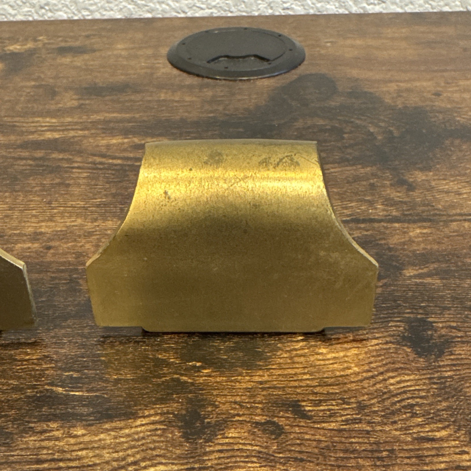 Drexel Precedent Drawer Pulls 4 Brass Handle Edward Wormley Mid Century Vintage