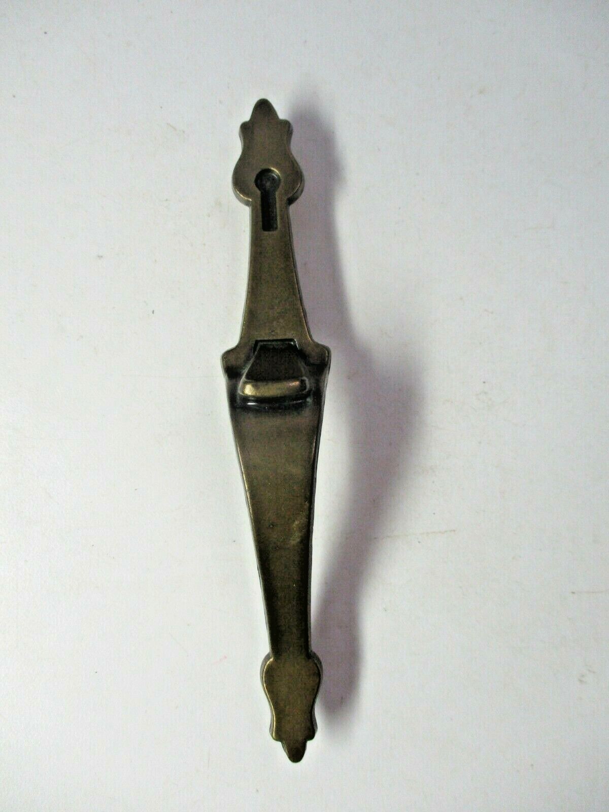 Amerock 315 Cabinet Door Thumb Pull Handle Dark Brass 3-1/16″ Centers 1 Vtg 1960