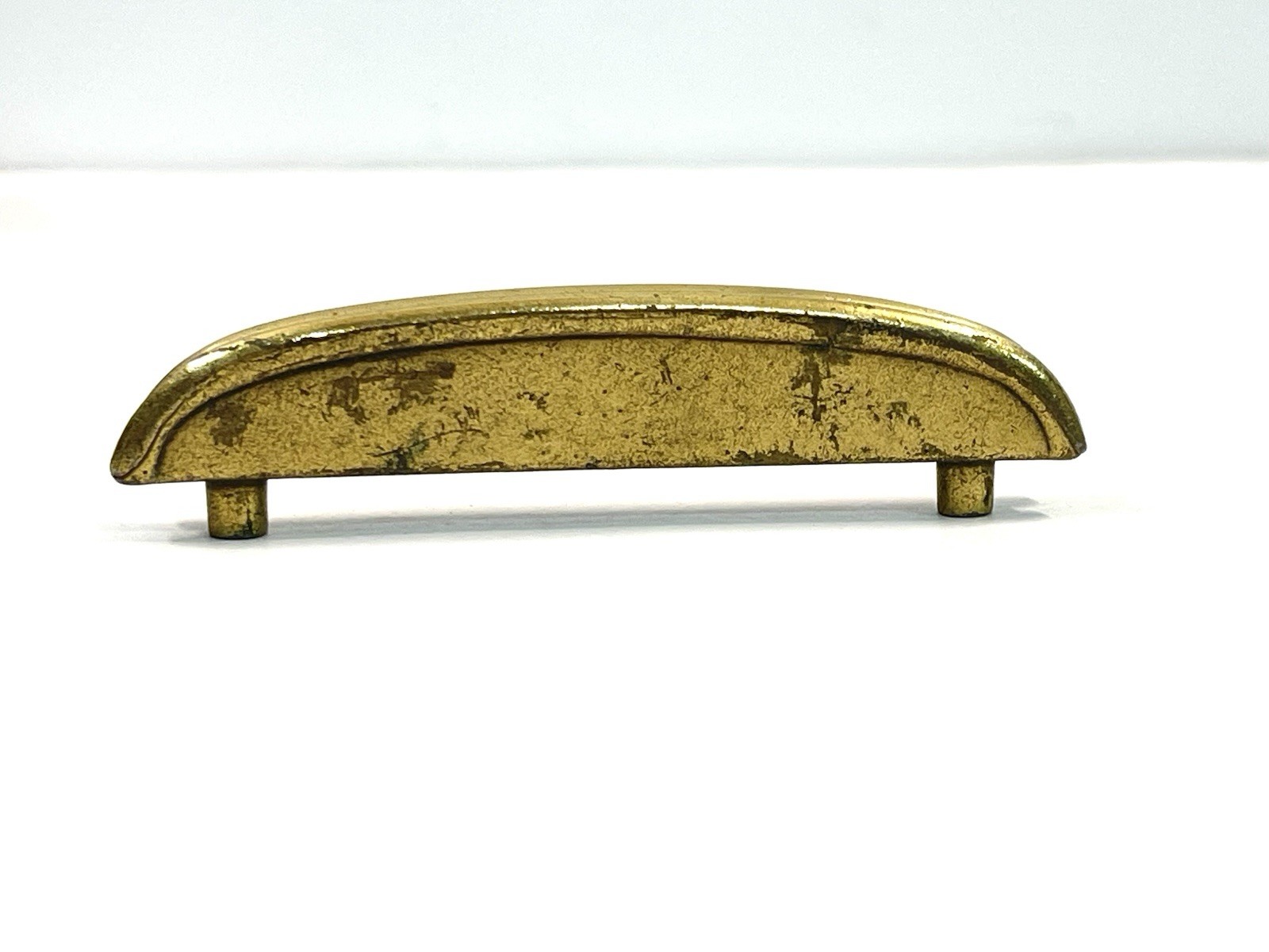 KBC Keeler Brass Co Vintage Drawer Pull Fixed Handle MCM 3″ OCB lot#7468