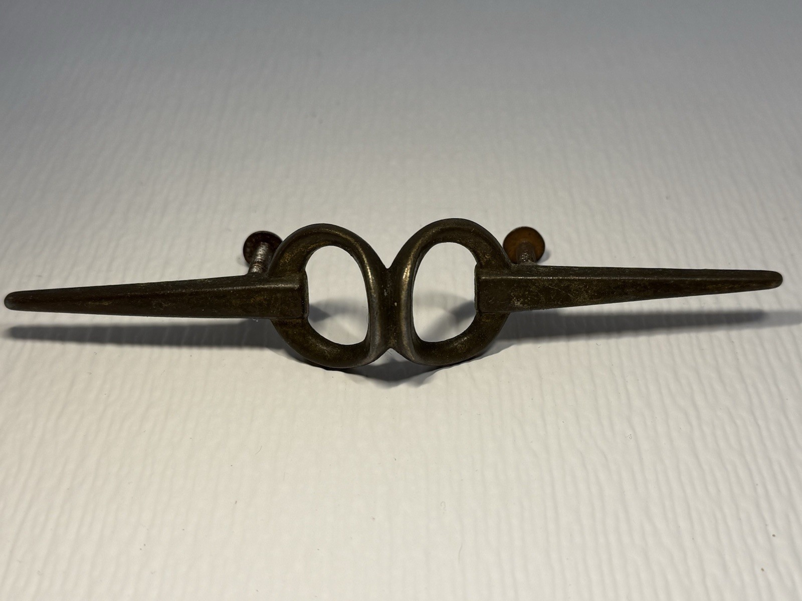 Set of 8 Vintage Keeler Brass Co. Brass Drawer Pull 6.25″ – K9931