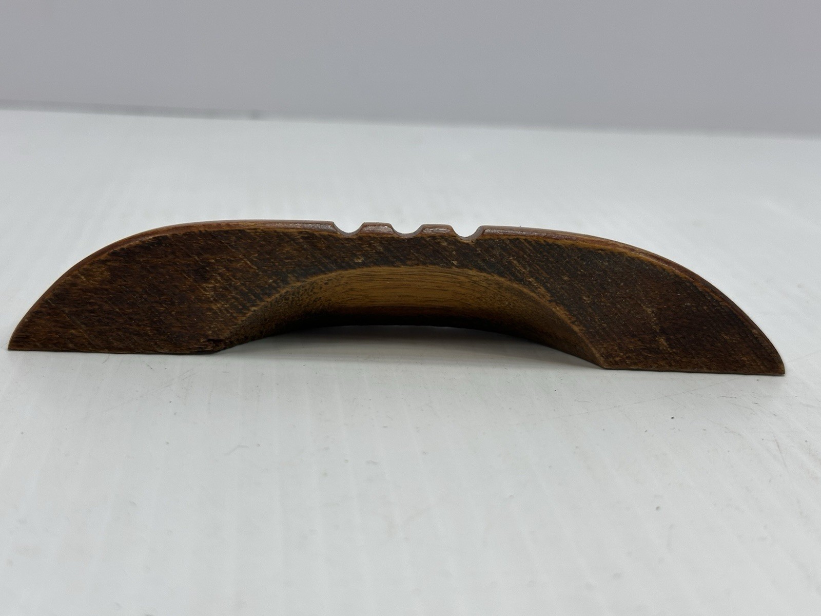 Antique 10 Matching Wood Drawer Pulls Handle Waterfall Dresser Art Deco