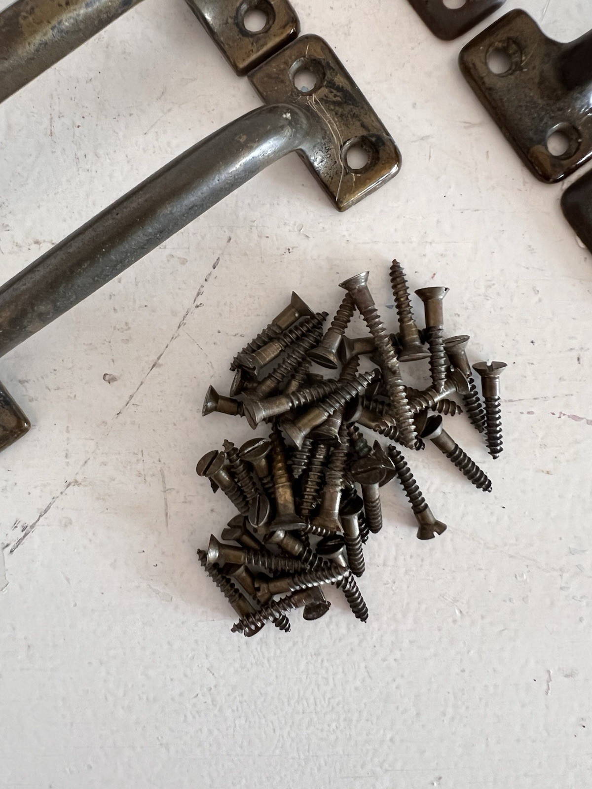 12 Antique Vintage Sash Window Bar Lifts Cast Iron Drawer Pulls