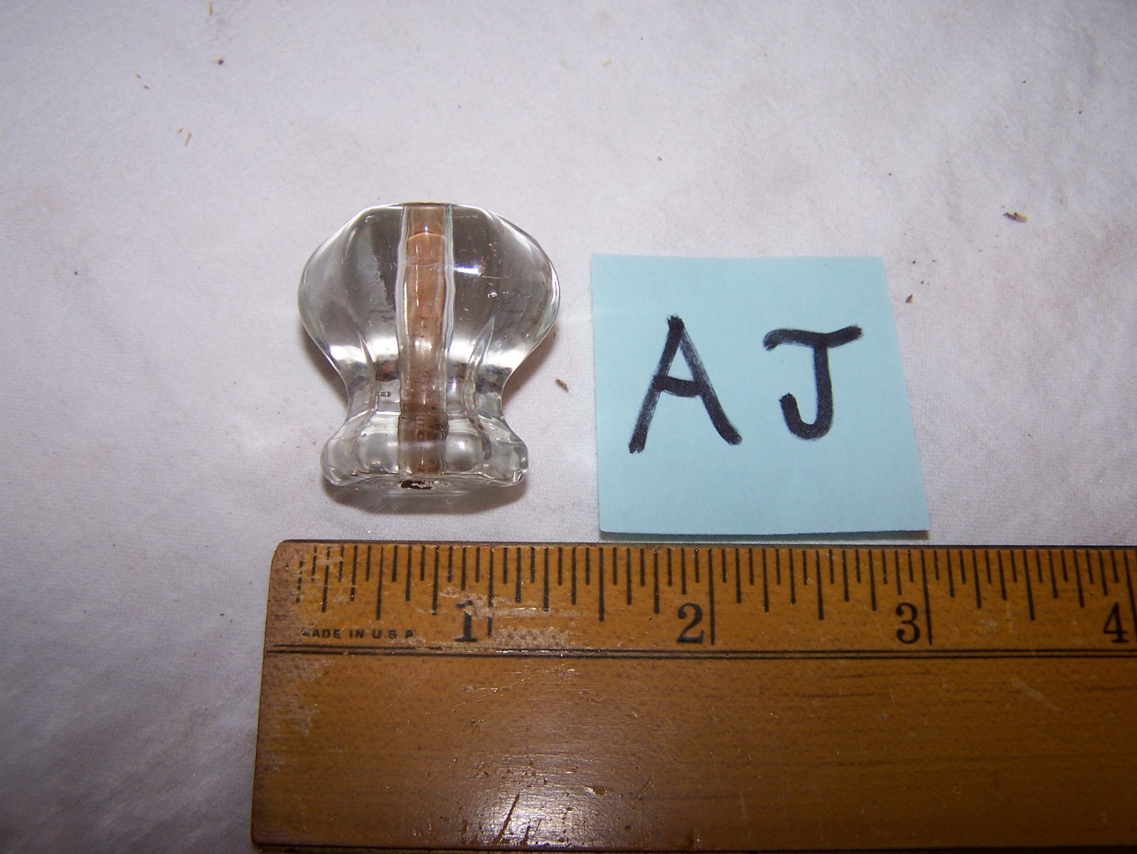 Vintage Antique GLASS Door Drawer Knob Pull – Lot AJ