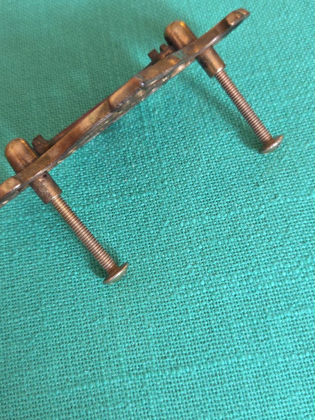 Keeler Brass Co KBC Drawer Handles Pulls Chippendale Batwing Lot of 2 READ