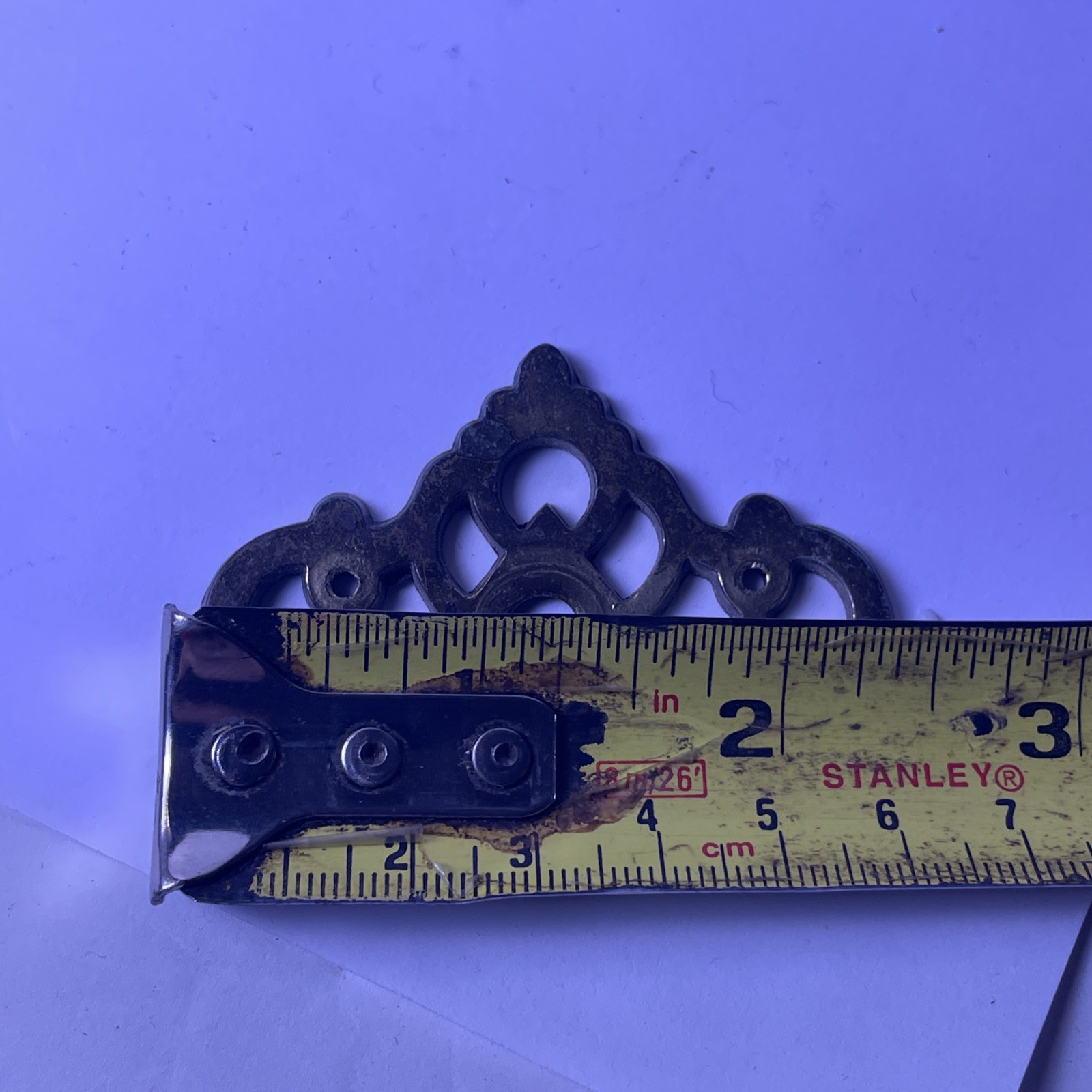 Vintage Keeler Brass Drawer Pull Drop Bail Handle Chippendale – KBC1 – Lot Of 3