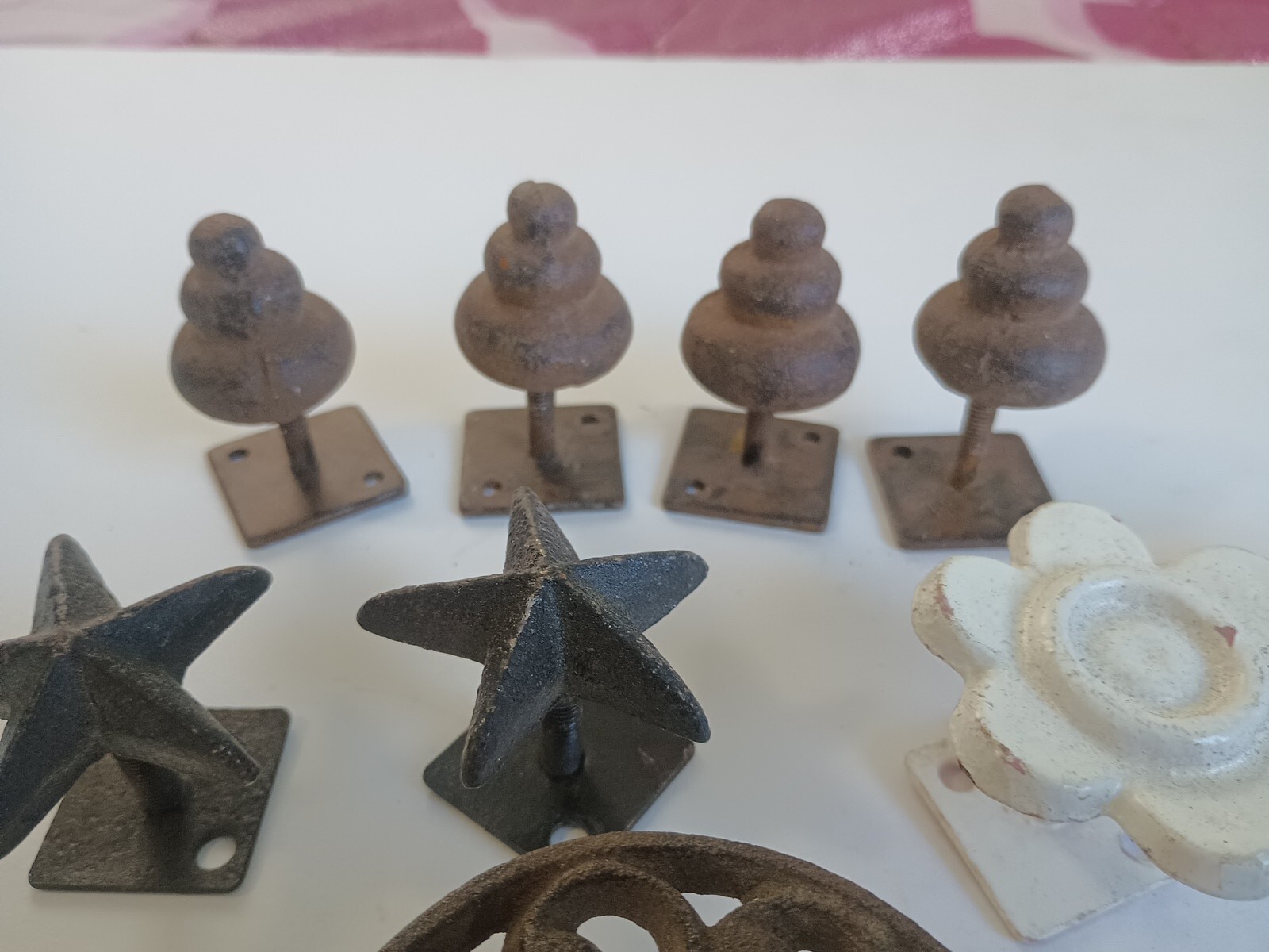 Decorative Salvaged Cast Iron Knobs
