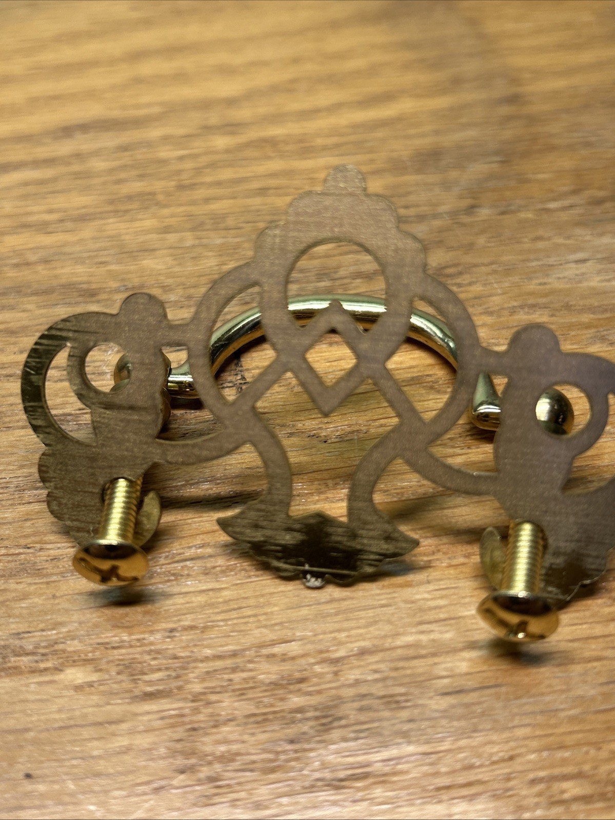 5 Piece Lot Brass Dropbail Metal Handle Drawer Pull – Dresser- Cabinet