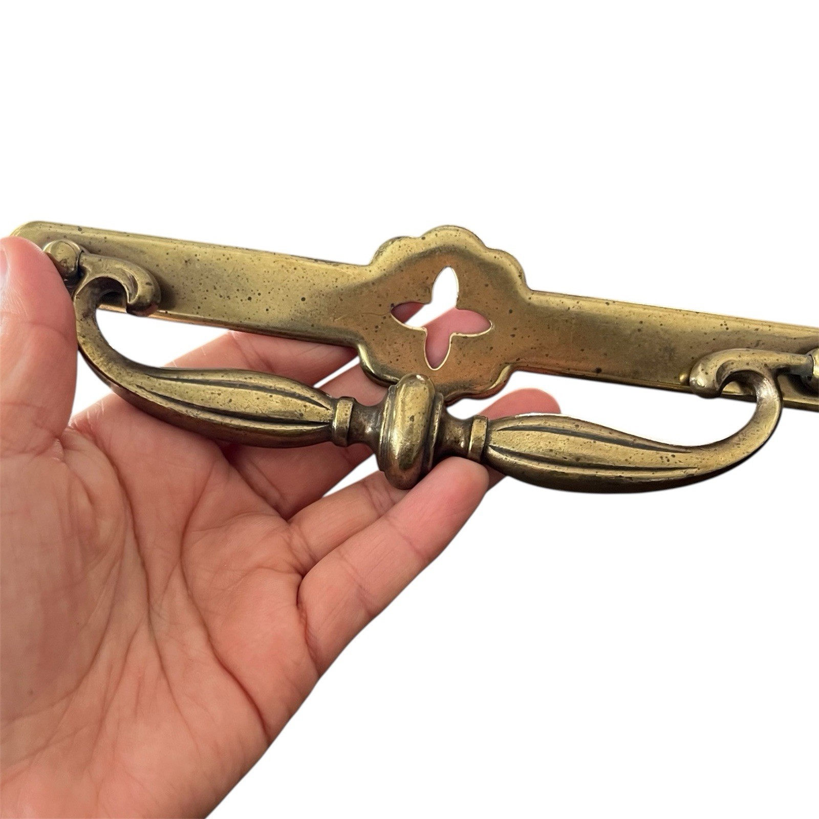 KBC Keeler Brass Co Vintage LONG Drawer Pull Bail Handle