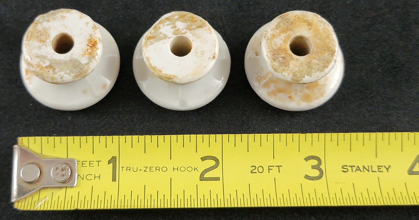 Vintage Drawer Pull Knobs Lot Clear Glass, Wood, White Porcelain All Ship