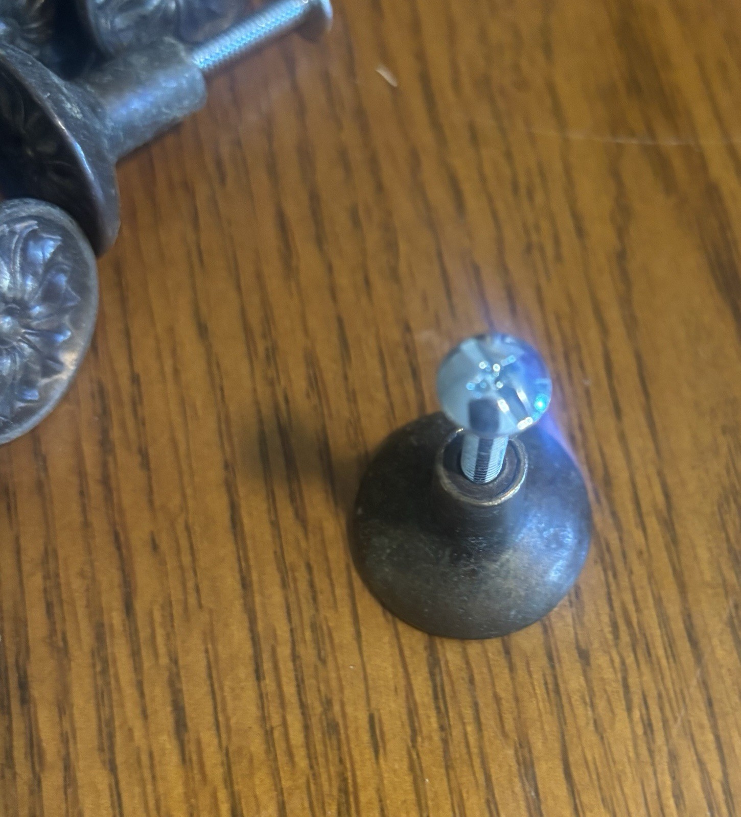 Vintage Brass Sunflower Drawer Pulls (21)