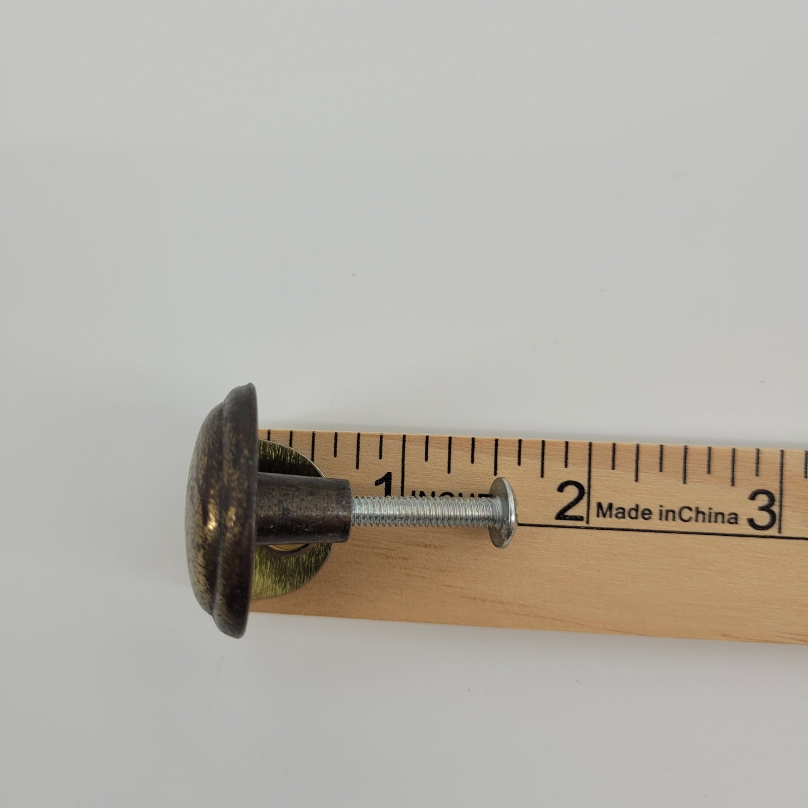 Vintage 1985 Brass Batwing Drawer Pulls and Knobs Set of 16 Chippendale 3″ Hole