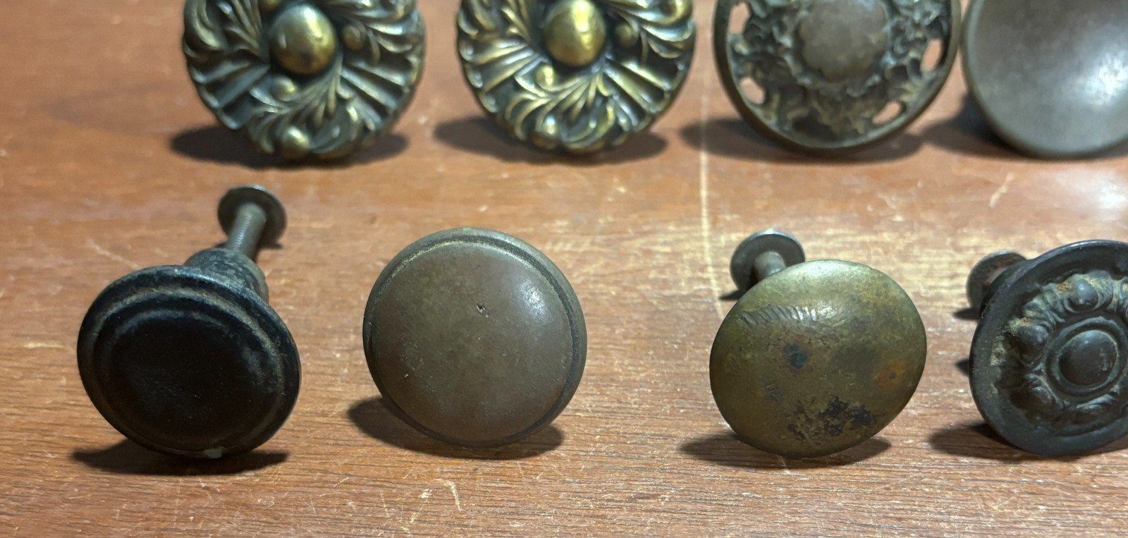 Lot of 13 Mixed Vintage Drawer/Cabinet Pulls Various Sizes
