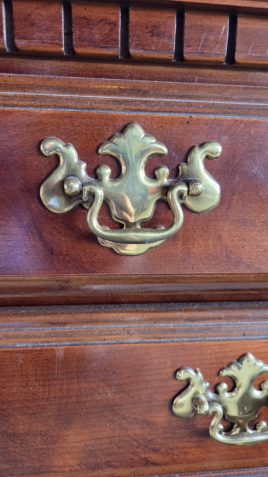 Vintage KBC Keeler Chippendale Bail Drawer Pulls Lot of 11 – 2.5″ CTC