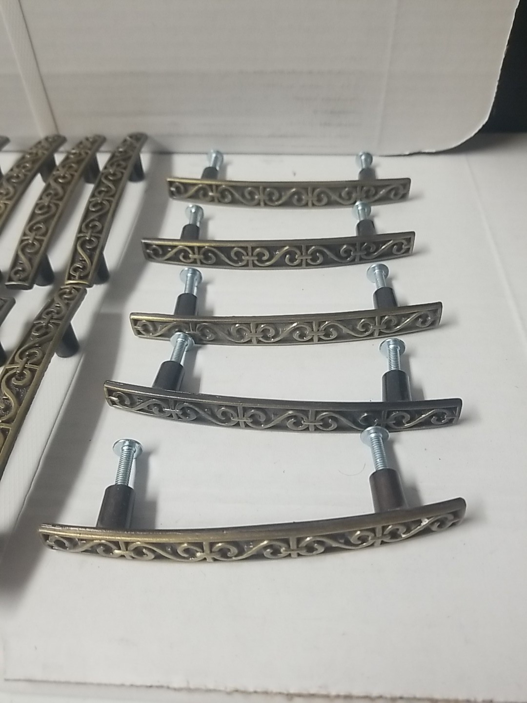21 Vtg Amerock T-142-AE Antique English Drawer Pulls **Read**