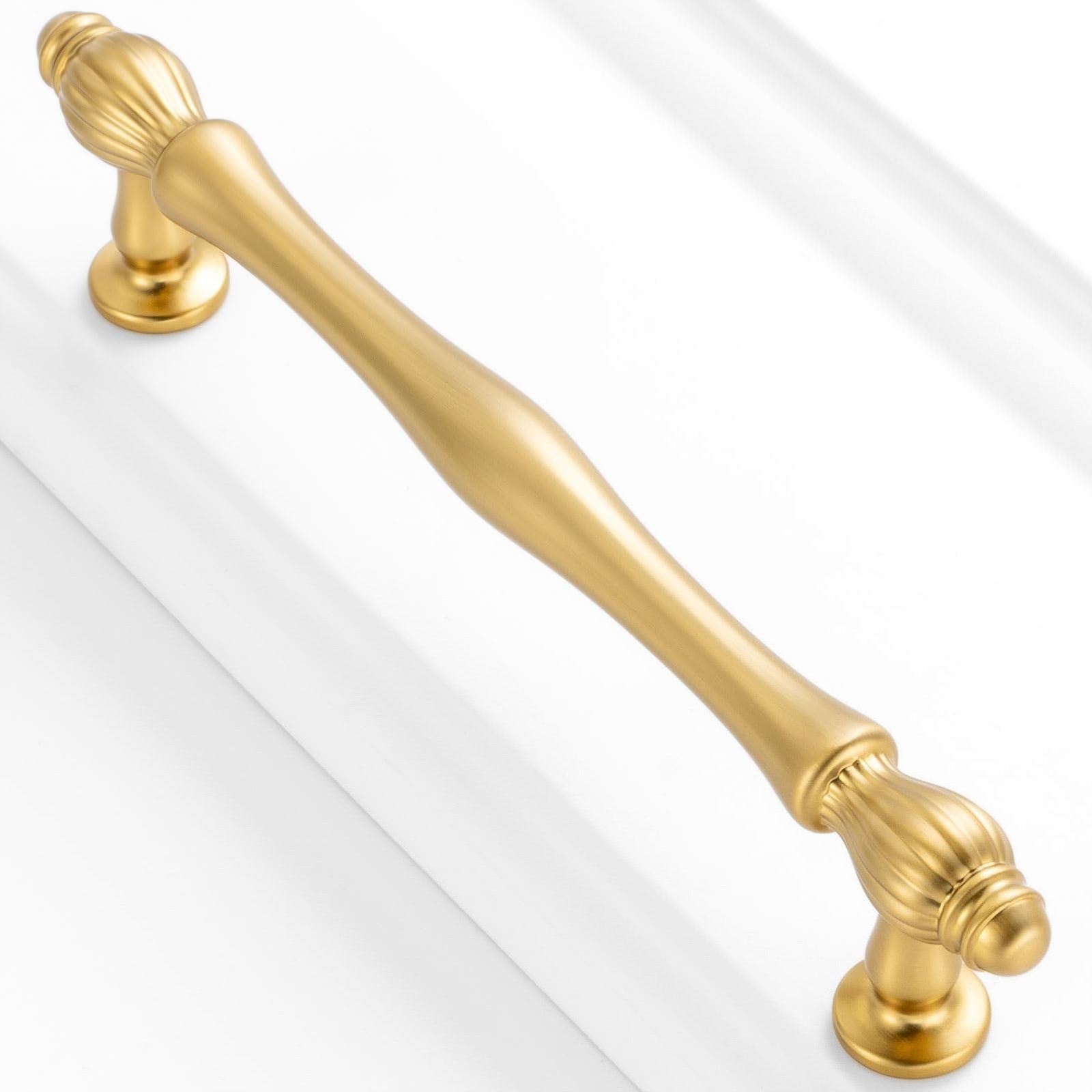 10 Pack 5 Inch Brushed Gold Cabinet Pulls Gold Cabinet Handles Gold Hardware …