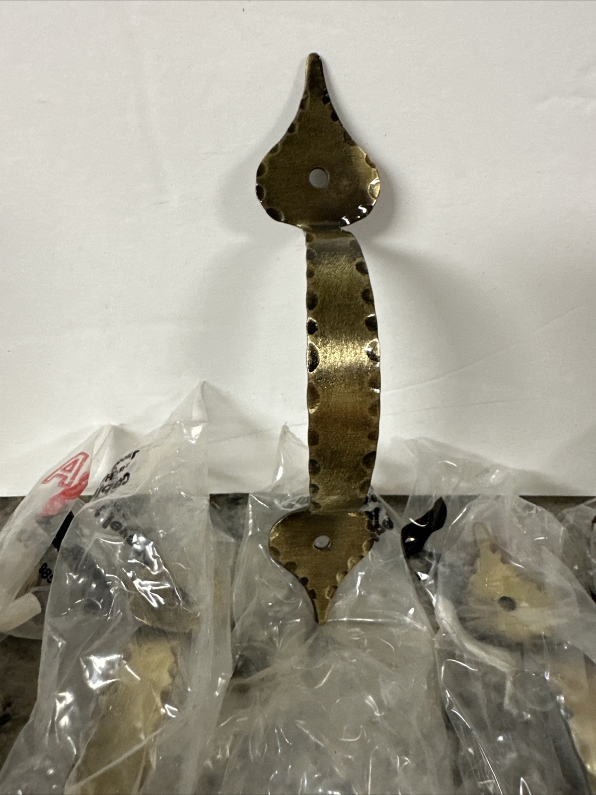 Vtg Ajax Scovill 11 Early American Spade Pull Handle MCM Bronze NOS