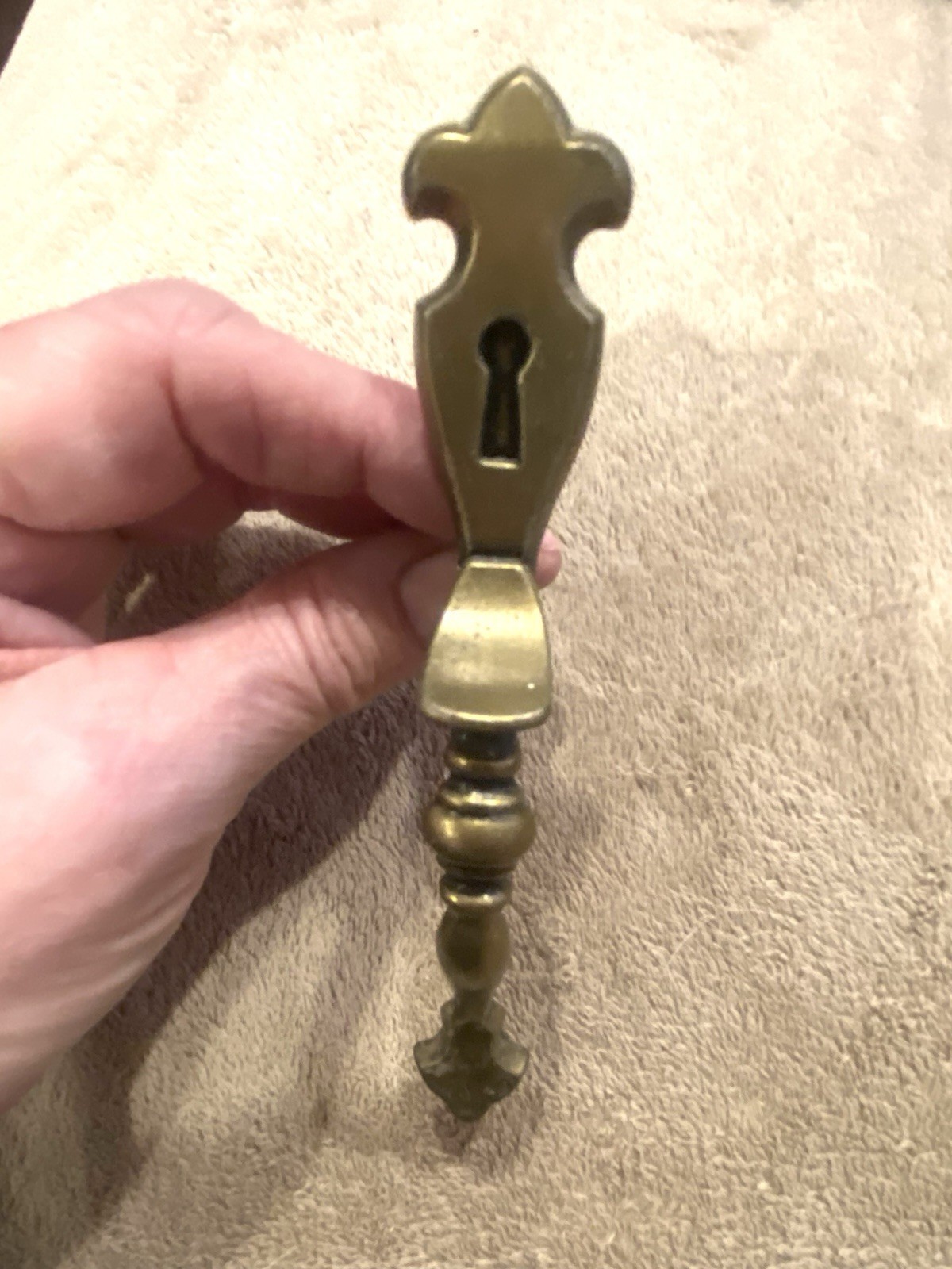 1976 AMEROCK Vintage 3″ Brass Drawer Cabinet Asymetric Pull Set of 20 CANADA