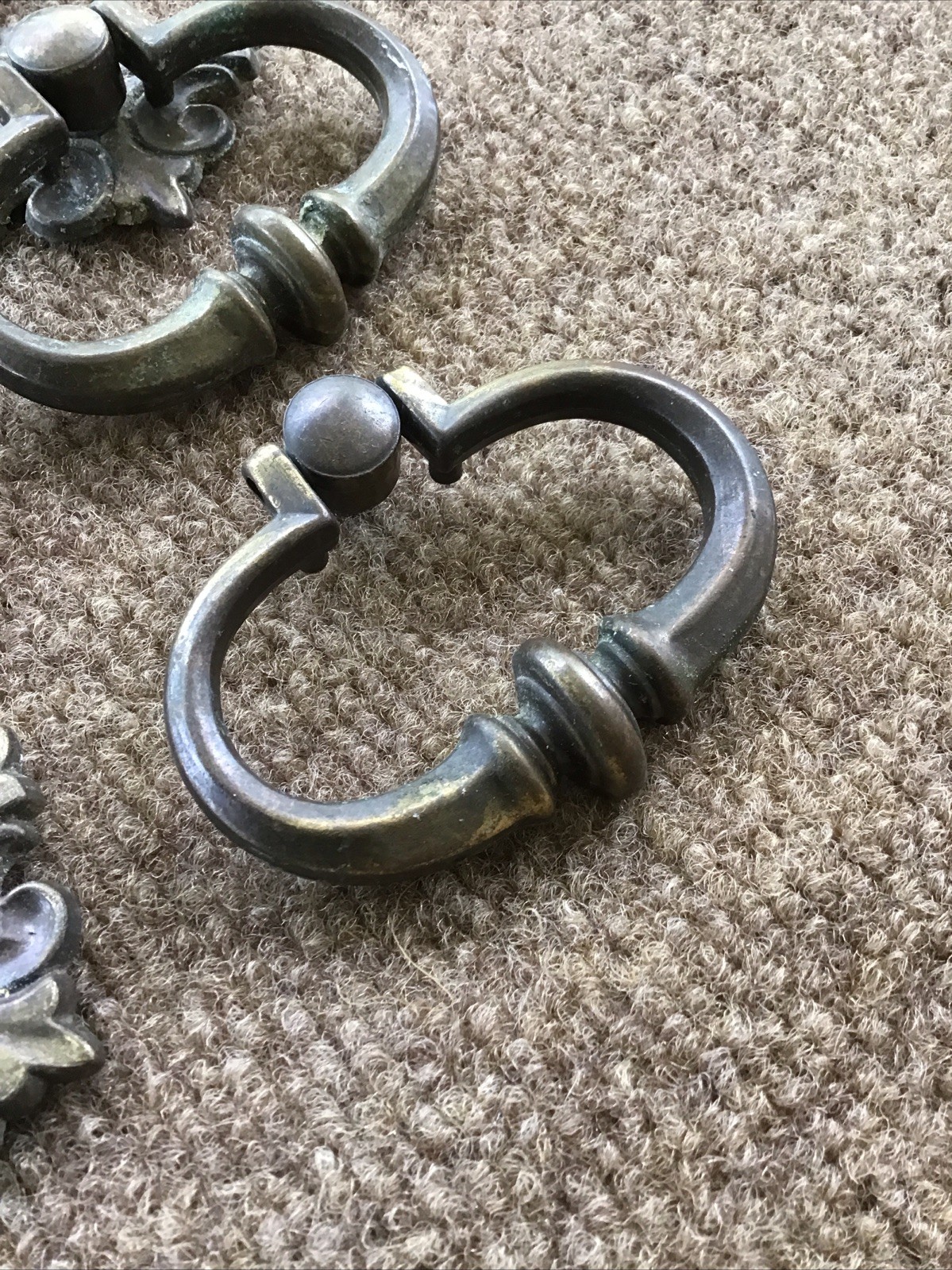 Lot of 5 Amerock Heavy Drop Bail Drawer Dresser Pull Handles 1460 / 1461 Canada