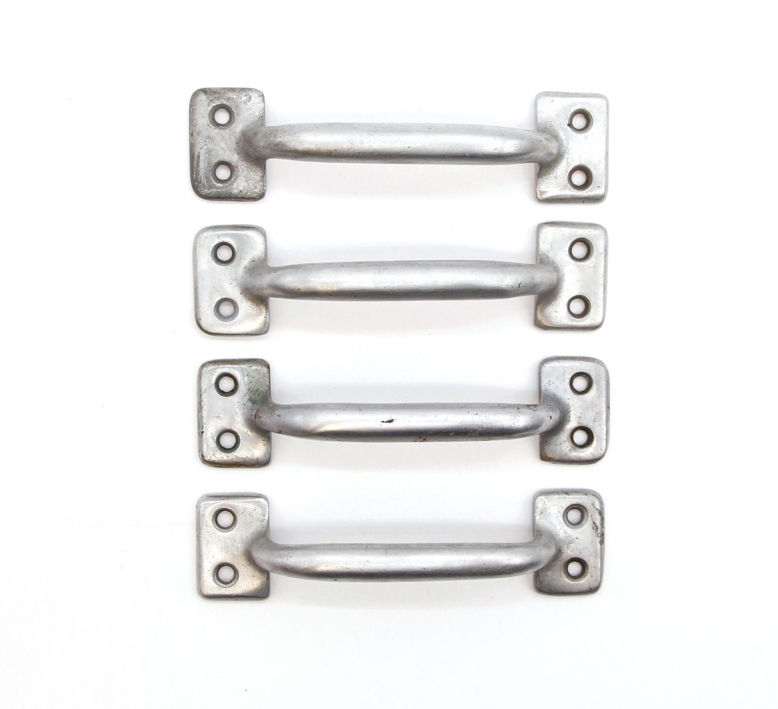 Vintage Classic 4.75 in. Nickel Finish Brass Bridge Drawer Pull