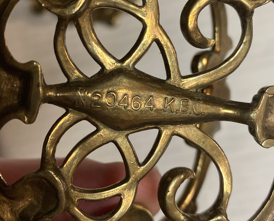 Keeler Brass Company 1987 Die Cast Drawer Pull~qty 5