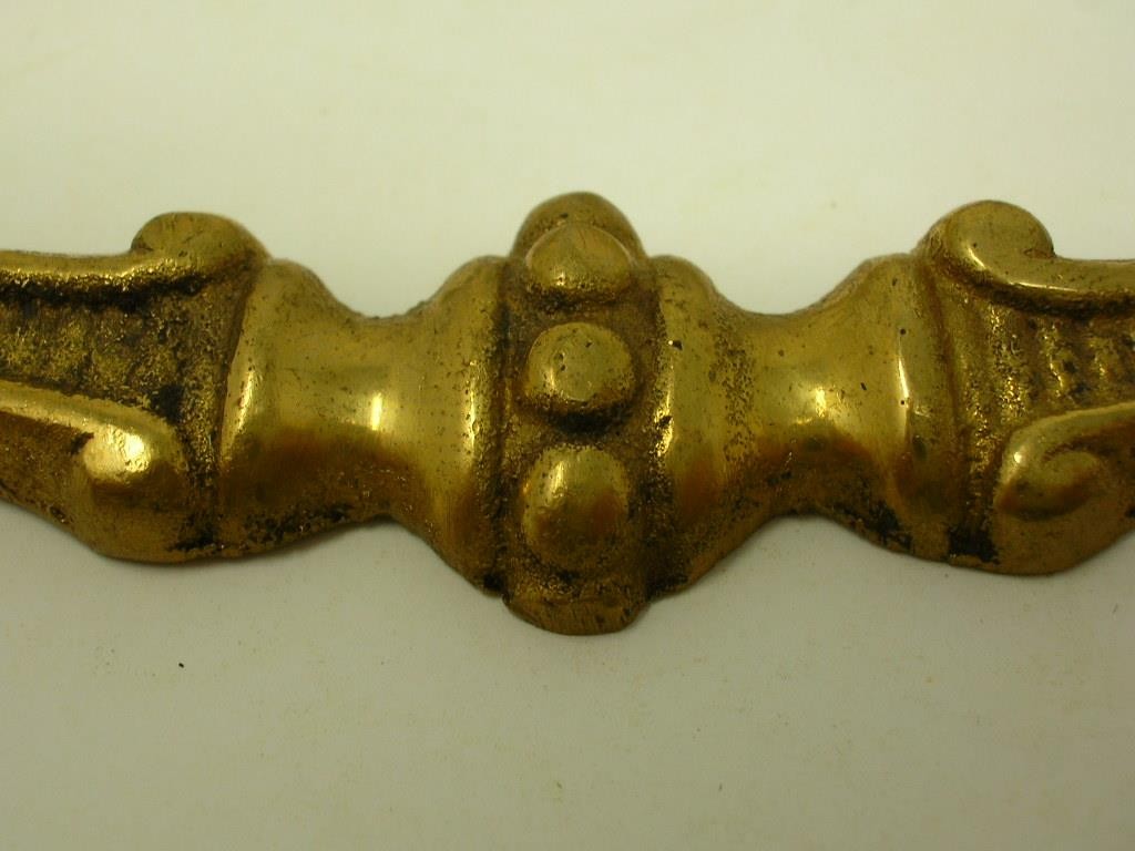 Set of 4 Vintage Cast Brass Drop Handle Drawer Pulls – Architectural Hardware
