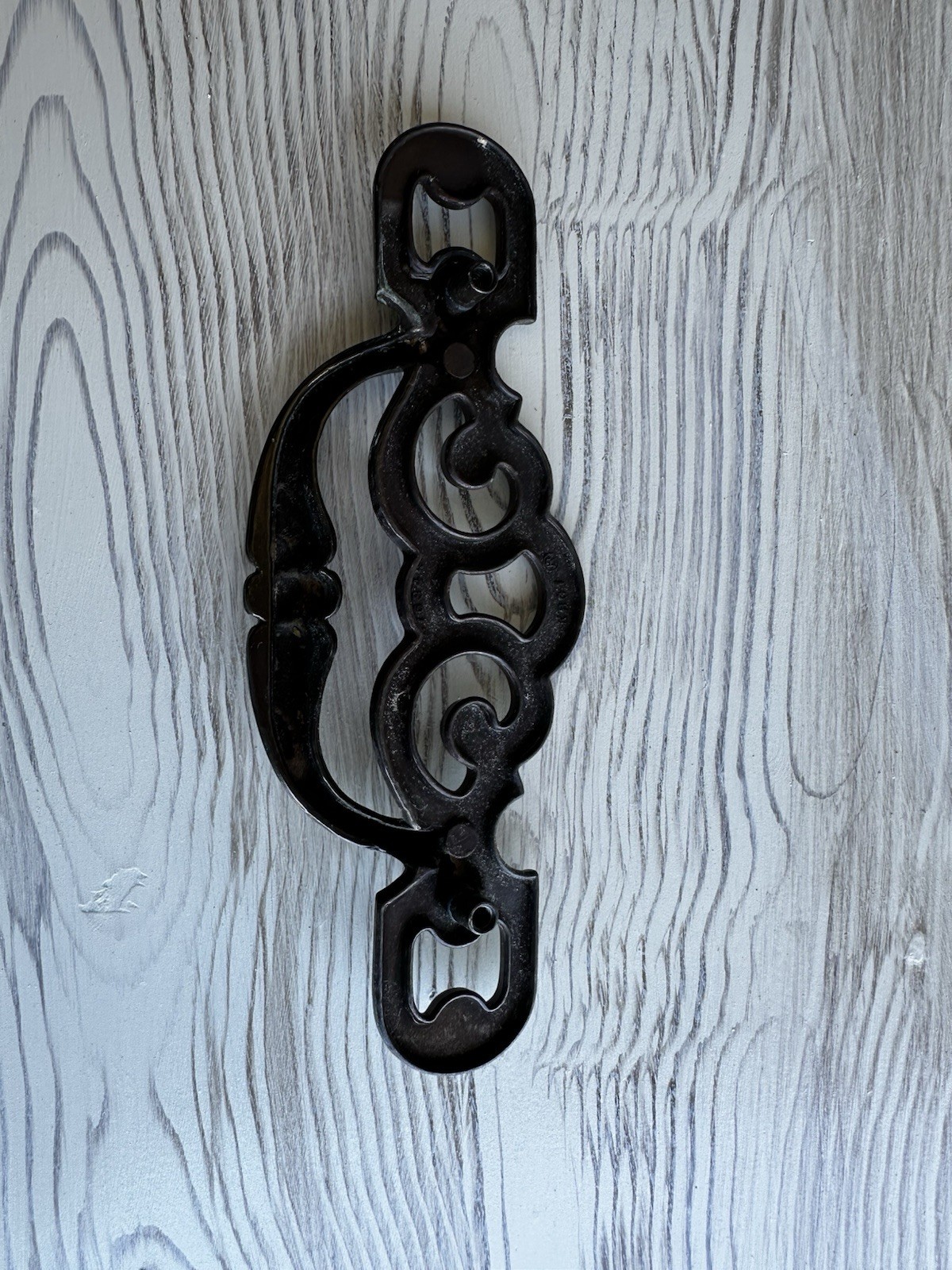 Vintage Brass Drawer Pull Furniture Restoration 6.25” Long