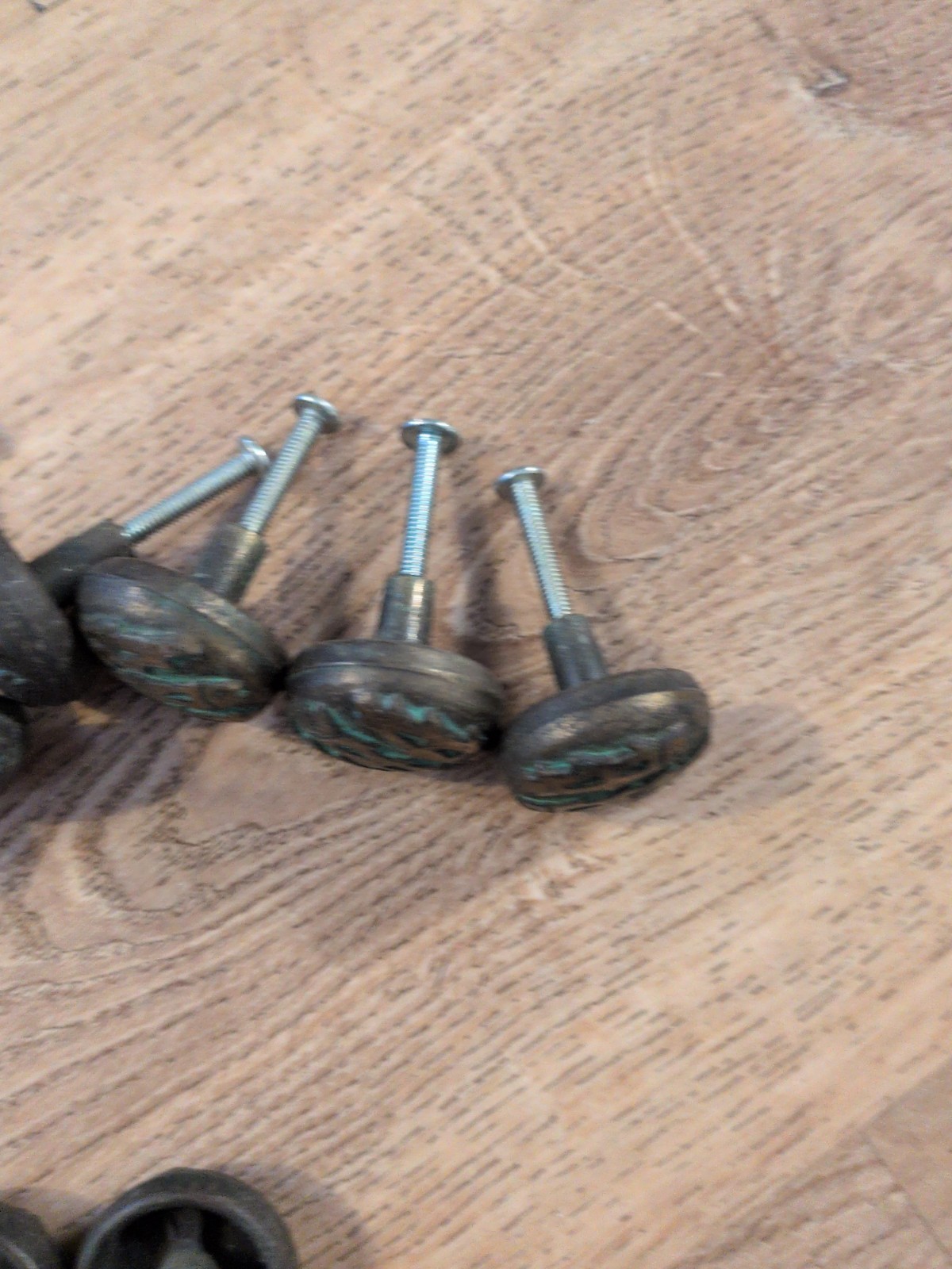 Vintage Brass Pull Knobs Fish Motif Lot Of 11 Southwestern Style