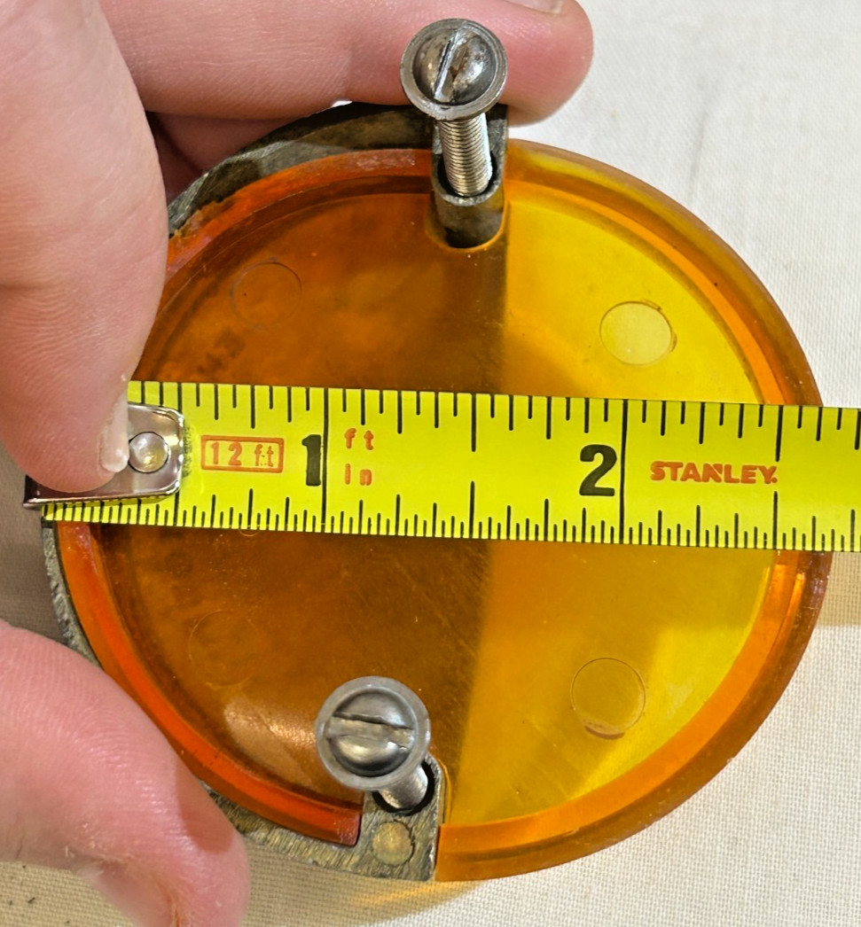 Vintage7 Ehmco Mid Century Modern Atomic Drawer Pulls half circle bakelite
